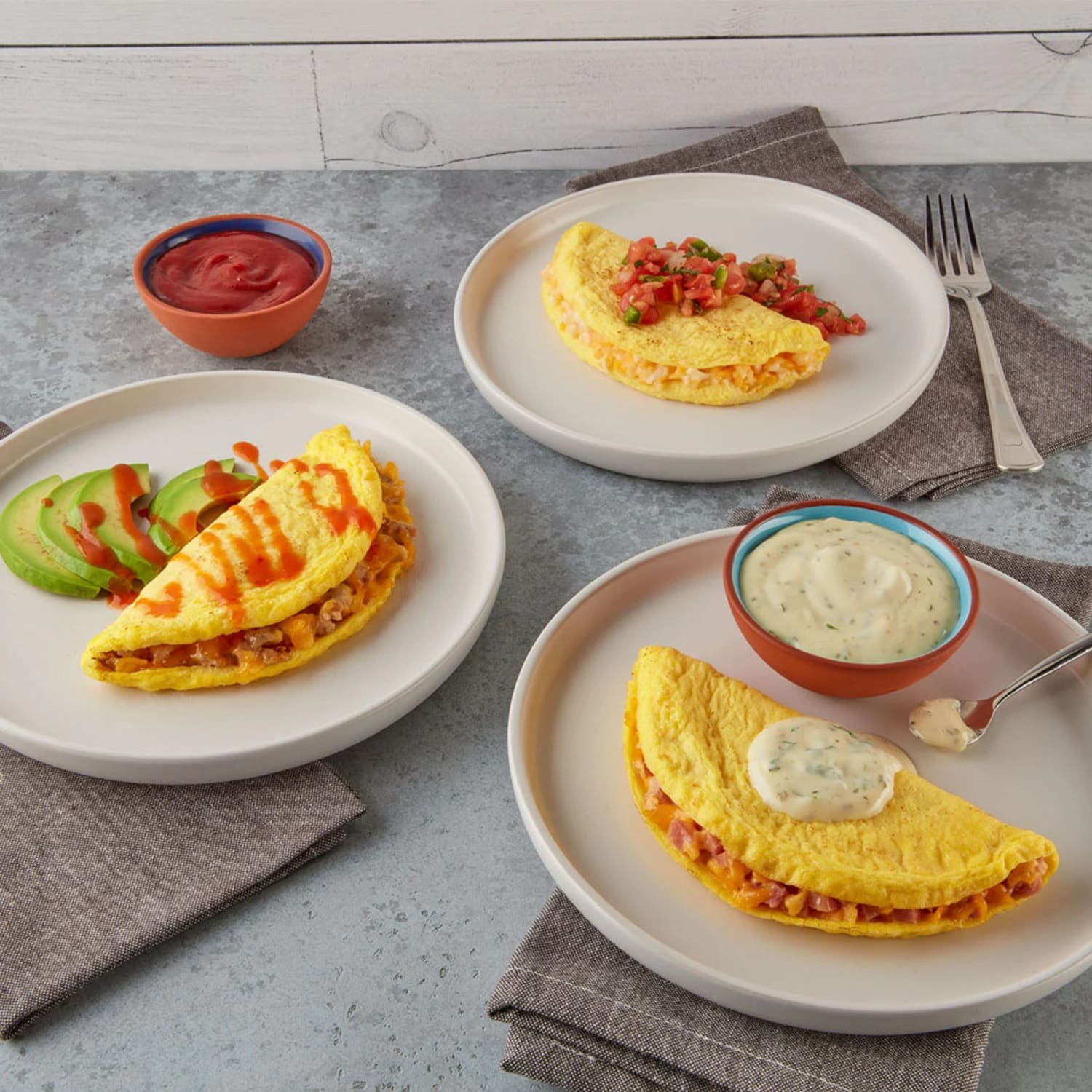 Egglands Best 3 Cheese Cage-Free Omelets, 3.9 Oz, Pack Of 8 Omelets - Image 3