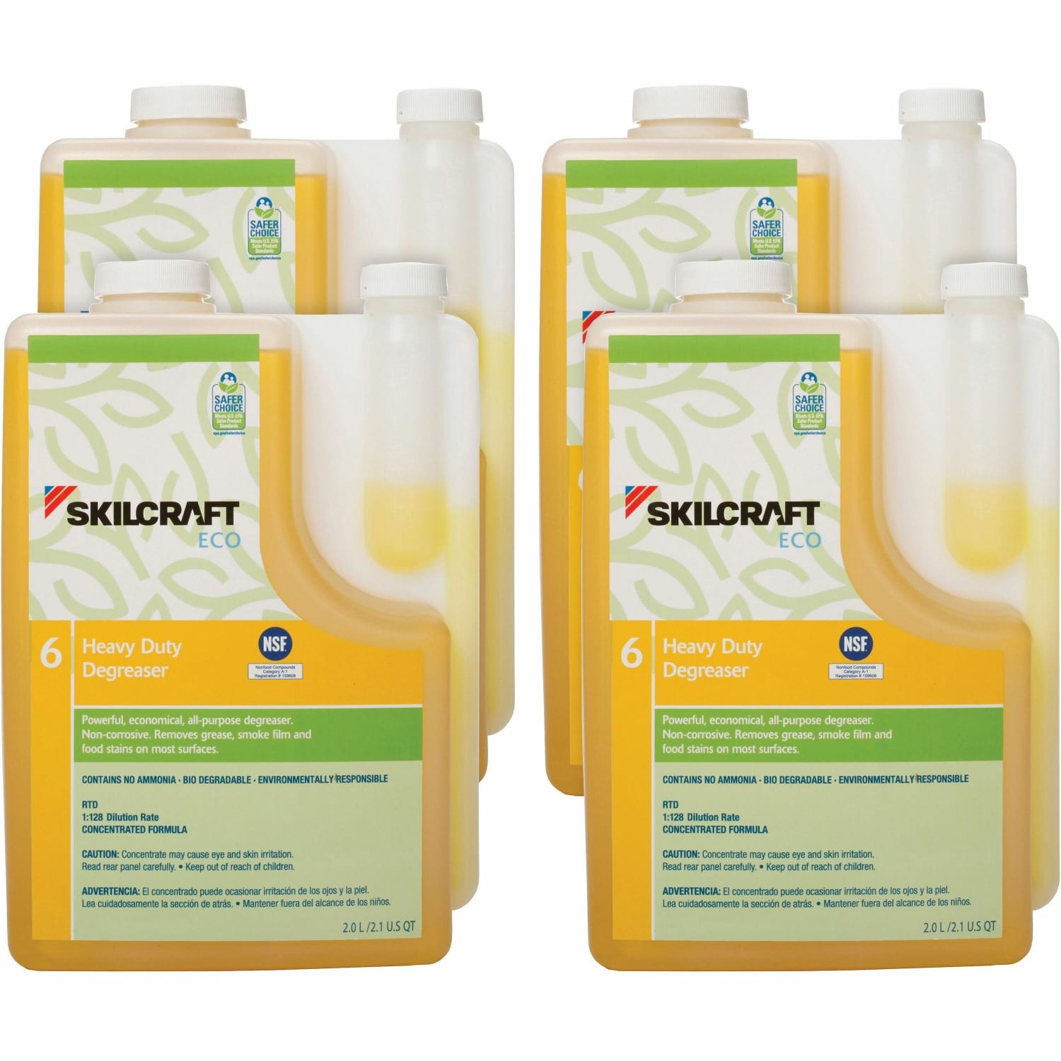 SKILCRAFT Heavy-Duty All-Purpose Degreaser - For Multipurpose, Multi Surface - Ready-To-Use/Concentrate - 7149188