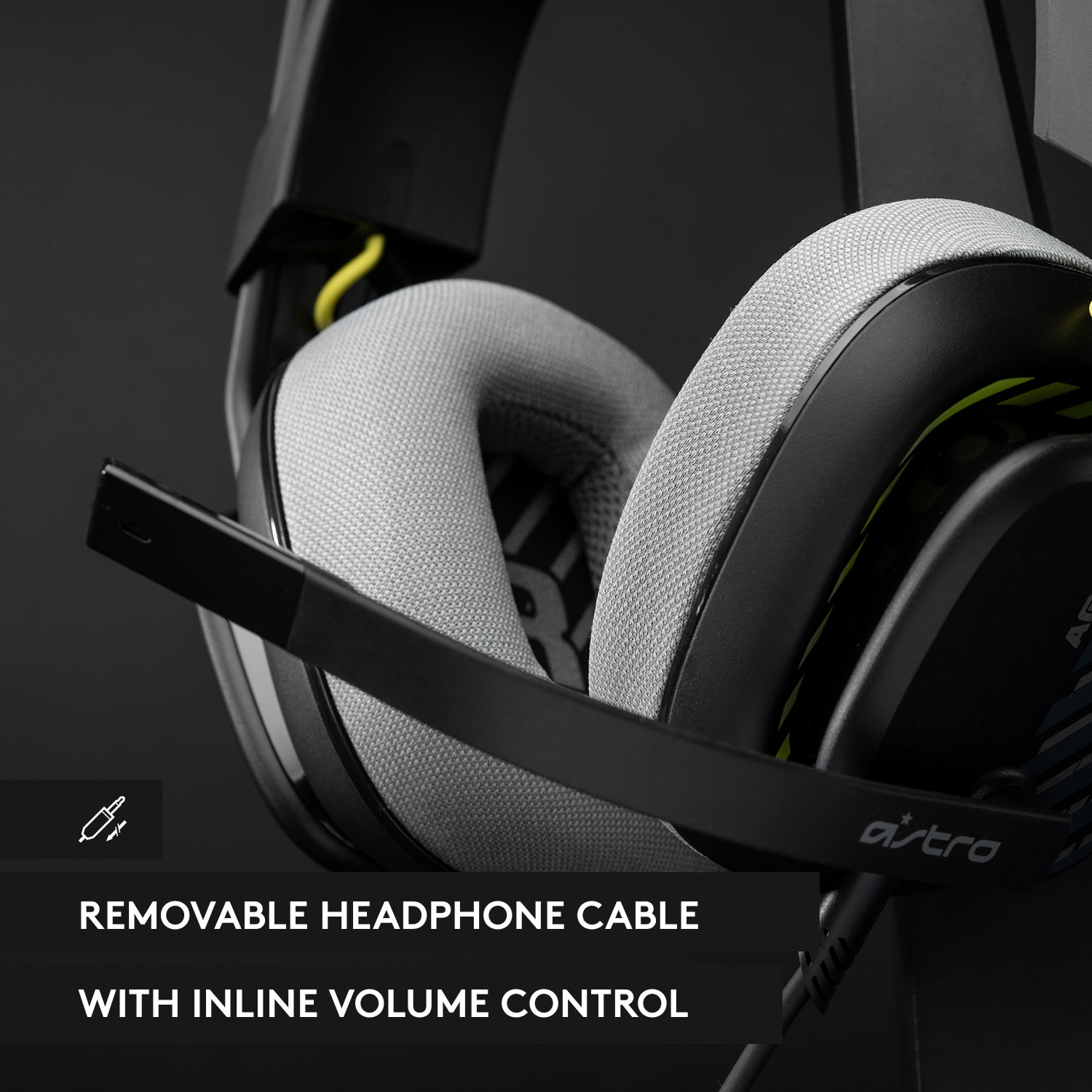 Astro A10 Headset - Stereo - Mini-phone (3.5mm) - Wired - 32 Ohm - 20 Hz to 20 kHz - Over-the-ear - Binaural - 939002055 - Image 5