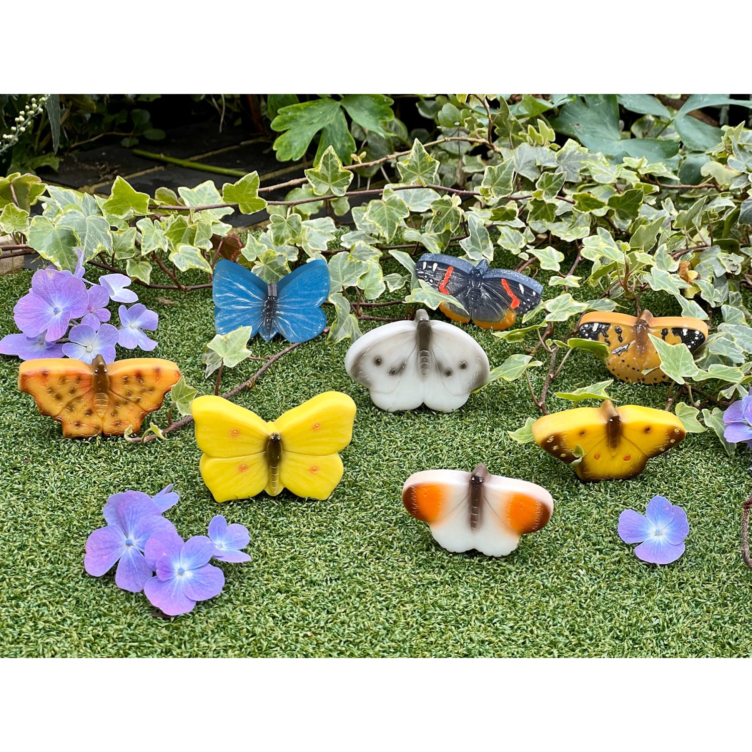 Yellow Door Sensory Play Stones, Butterflies, Set Of 8 - Image 5