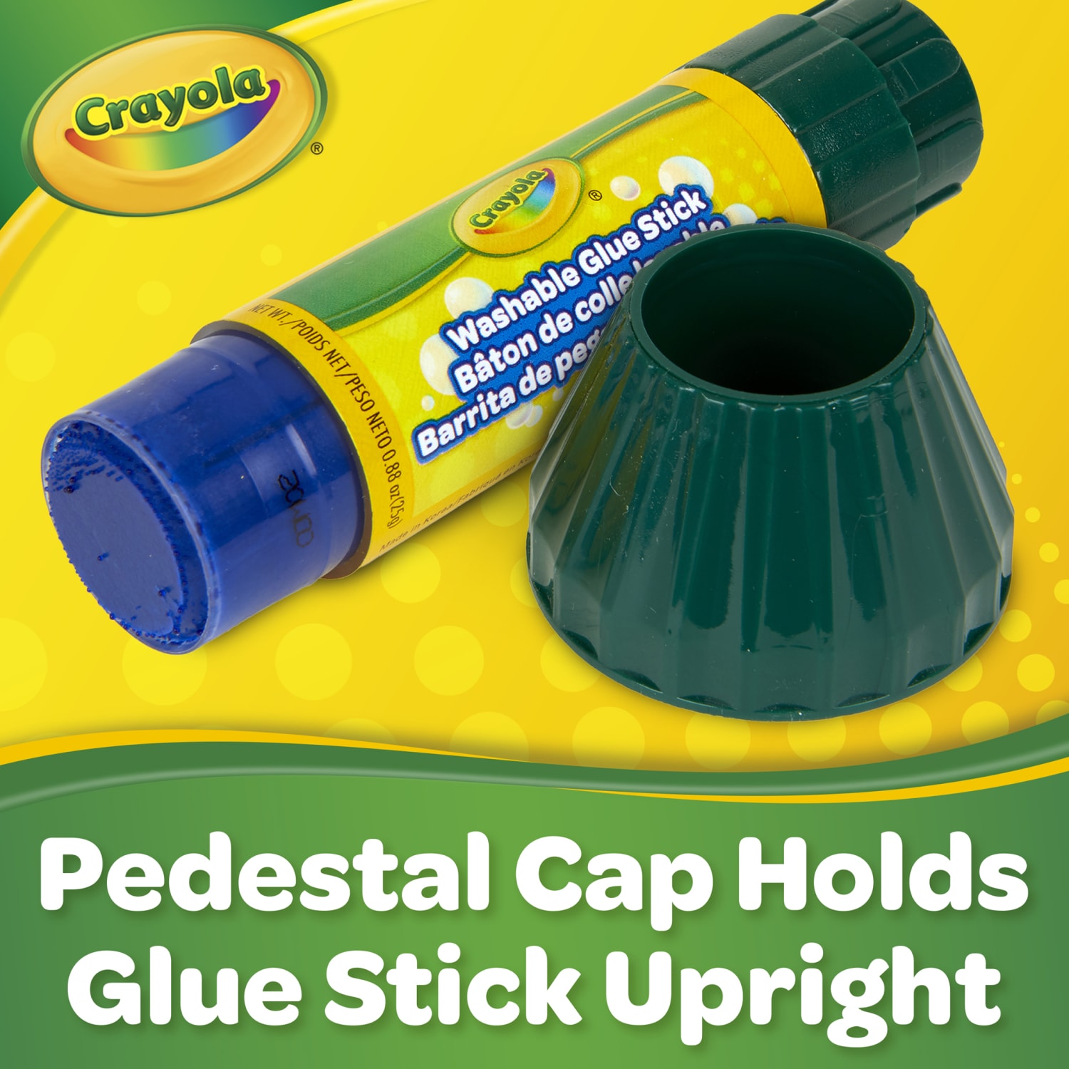 Crayola Washable Glue Stick, .88 oz, Pack Of 24 - Image 3