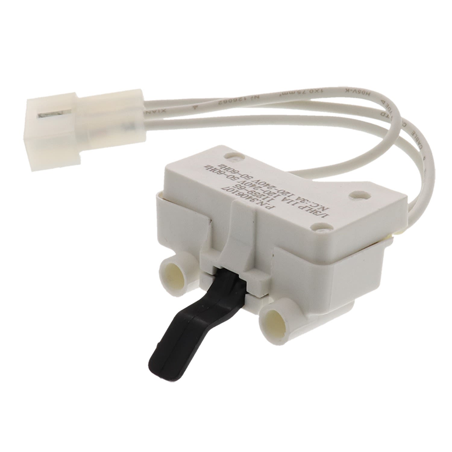 Exact Replacement Parts Dryer Door Switch Replacement For Whirlpool 3406107, White, ER3406107 - Image 5