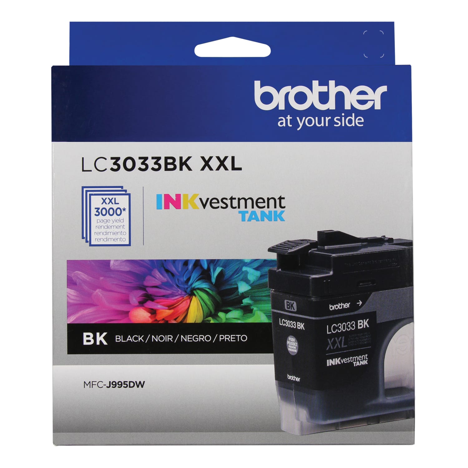 Brother LC3033 Black Super-High-Yield Ink Cartridge, LC3033BKS - Image 3