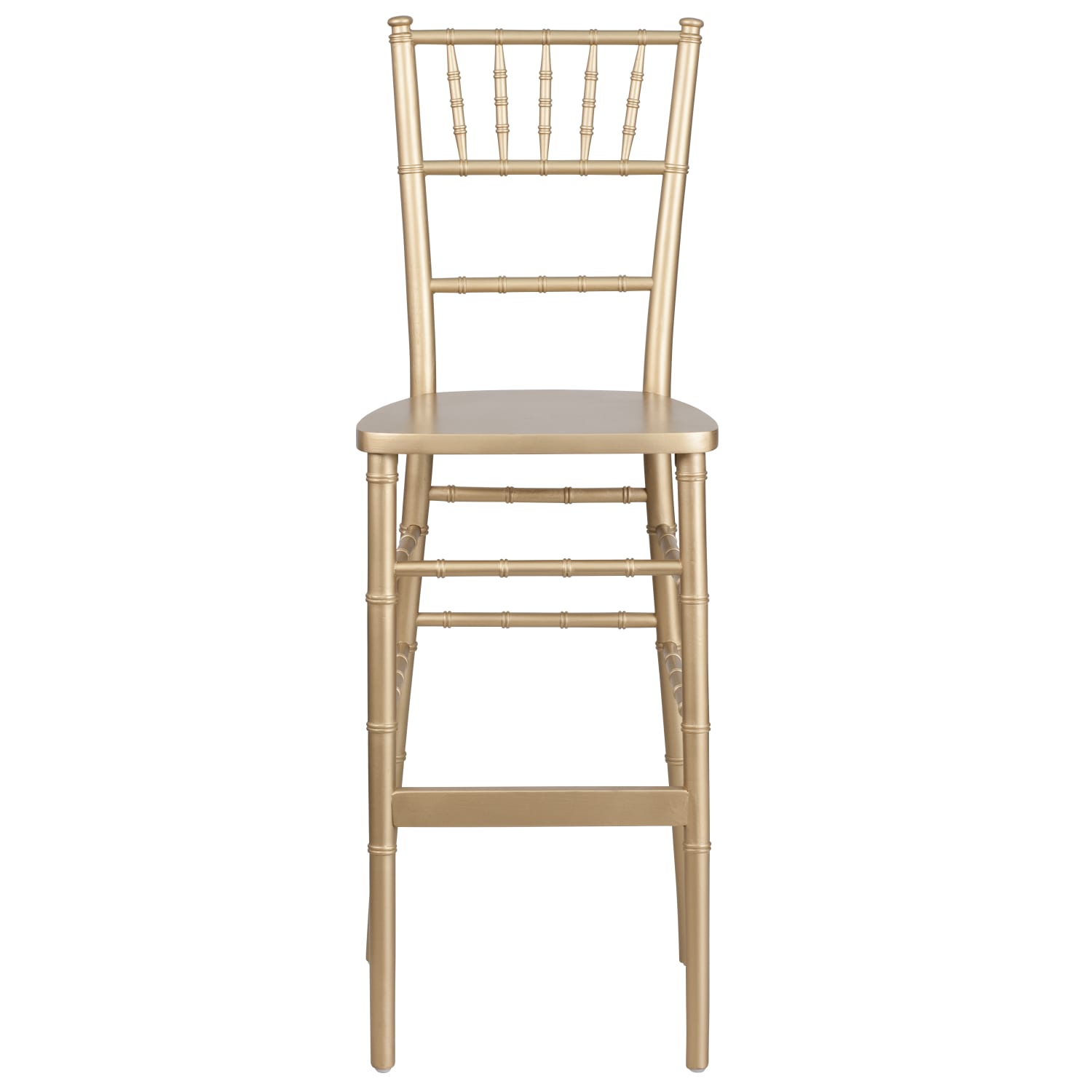 Flash Furniture HERCULES Series Wood Chiavari Bar Stool With Back, Gold - Image 9