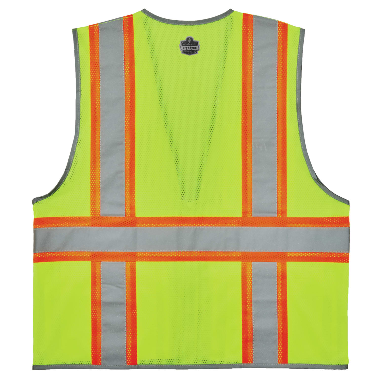 Ergodyne GloWear 2-Tone Mesh Hi-Vis Type-R Class 2 Safety Vest, X-Large, Lime - Image 3
