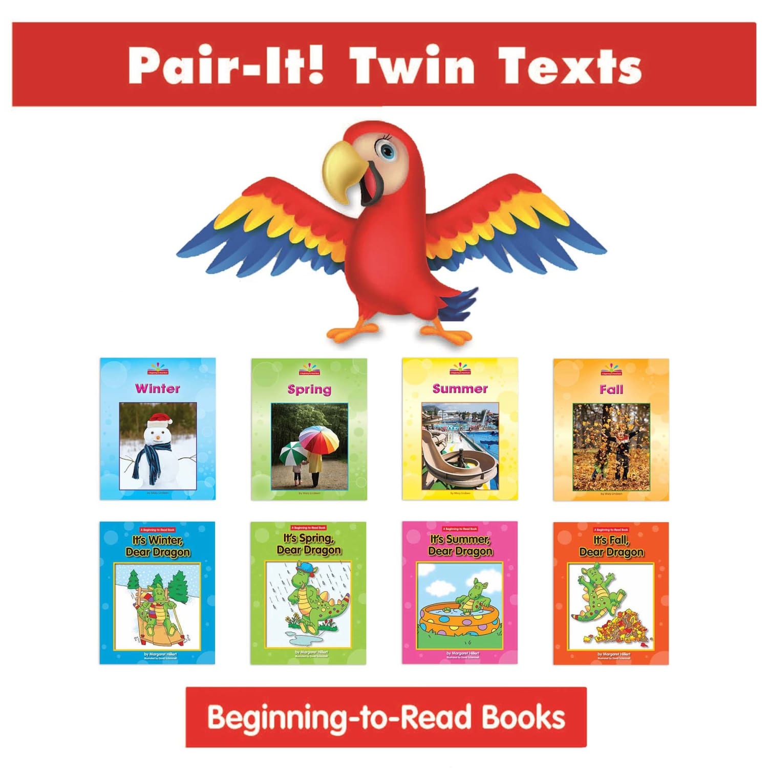 Norwood House Press A Complete Seasons Pair-It! Twin Text Set, Set Of 8 Books - Image 3