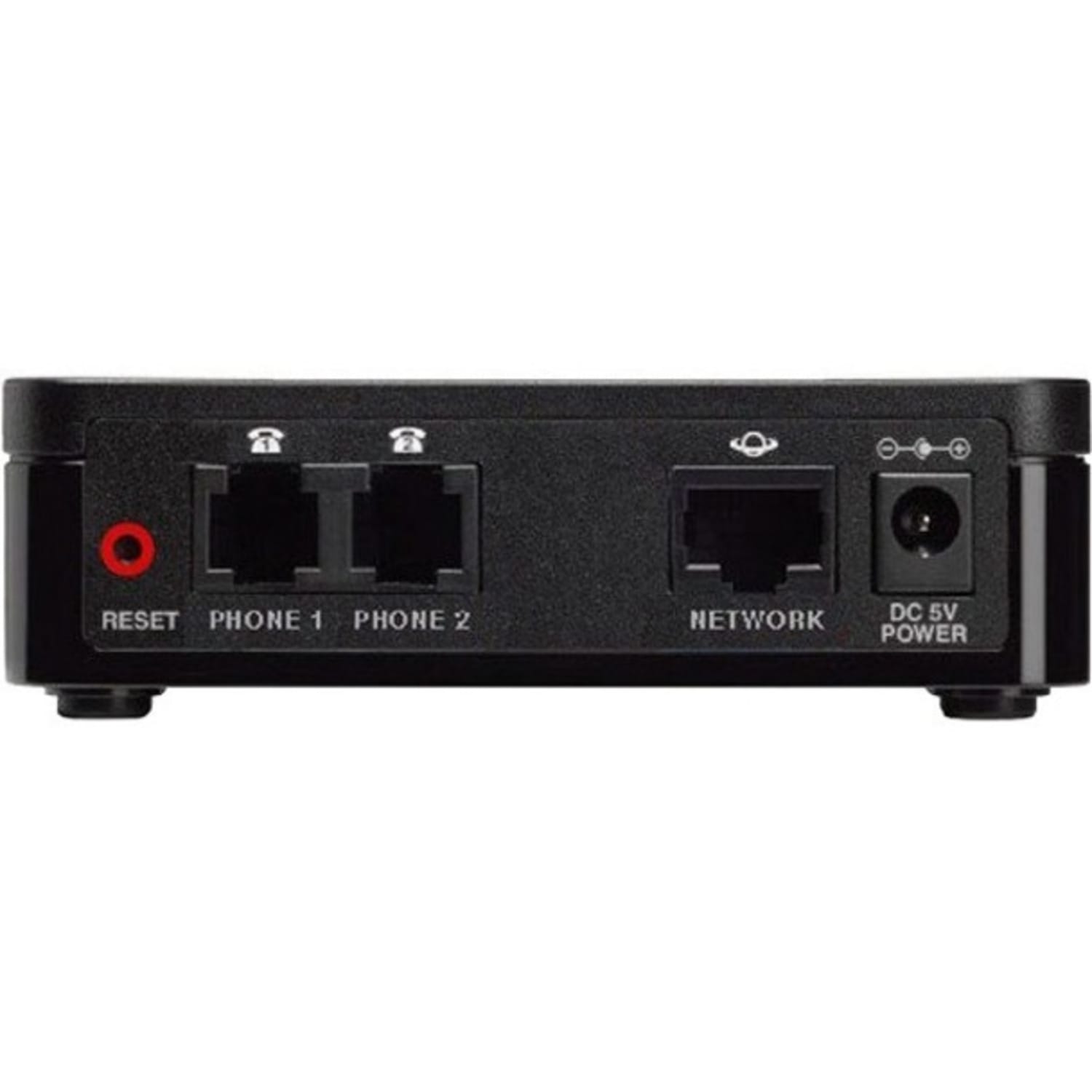 Cisco 2-Port Analog Telephone Adapter with Router For Multiplatform - 2 x RJ-45 - 2 x FXS - Fast Ethernet - Wall Mountable - Image 3