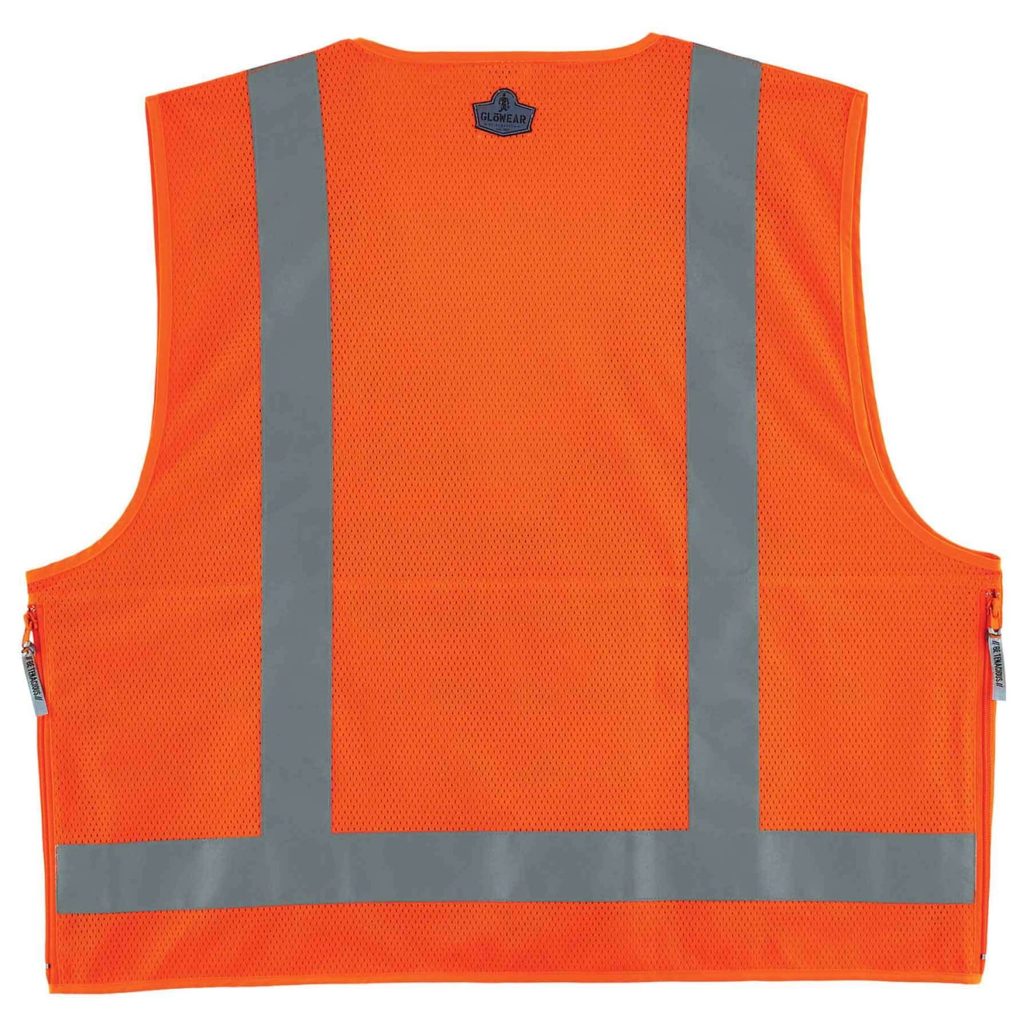 Ergodyne GloWear Safety Vest, Surveyors 8250Z, Type R Class 2, Small/Medium, Orange - Image 3