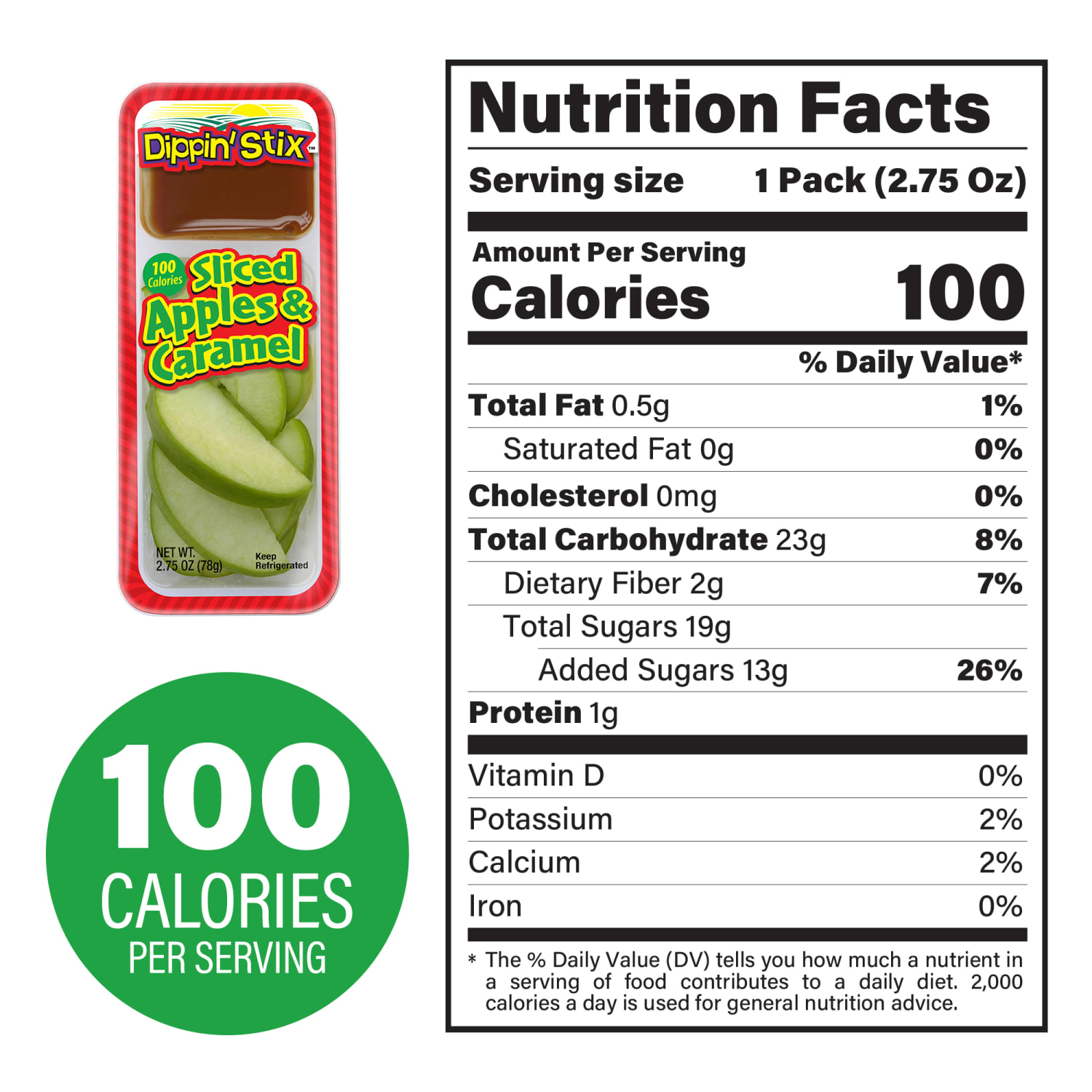Dippin Stix Sliced Apples And Caramel, 2.75 Oz, Pack Of 6 - Image 5