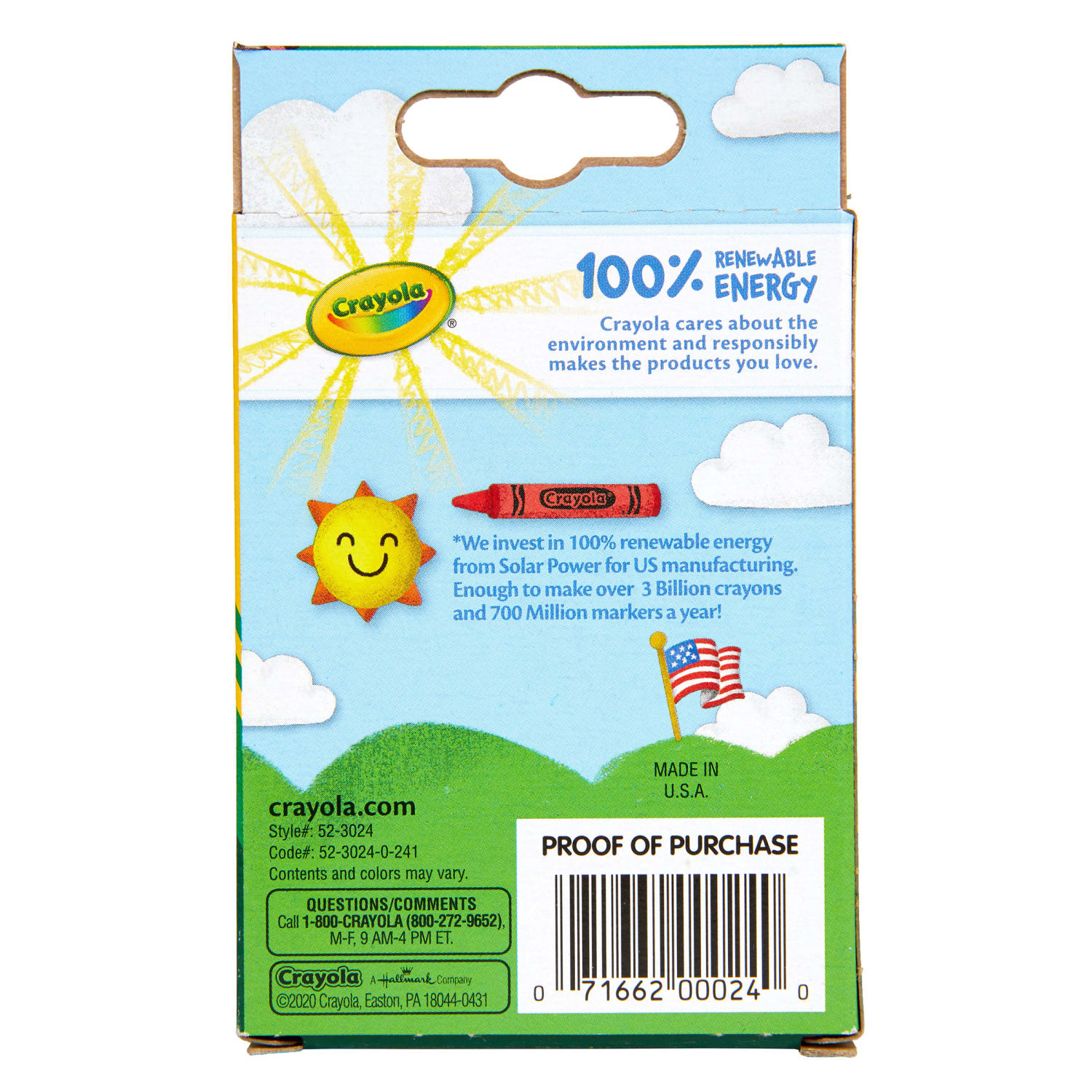 Crayola Crayons, Regular Size, Assorted Colors, 24 Crayons Per Box, Set Of 12 Boxes - Image 4