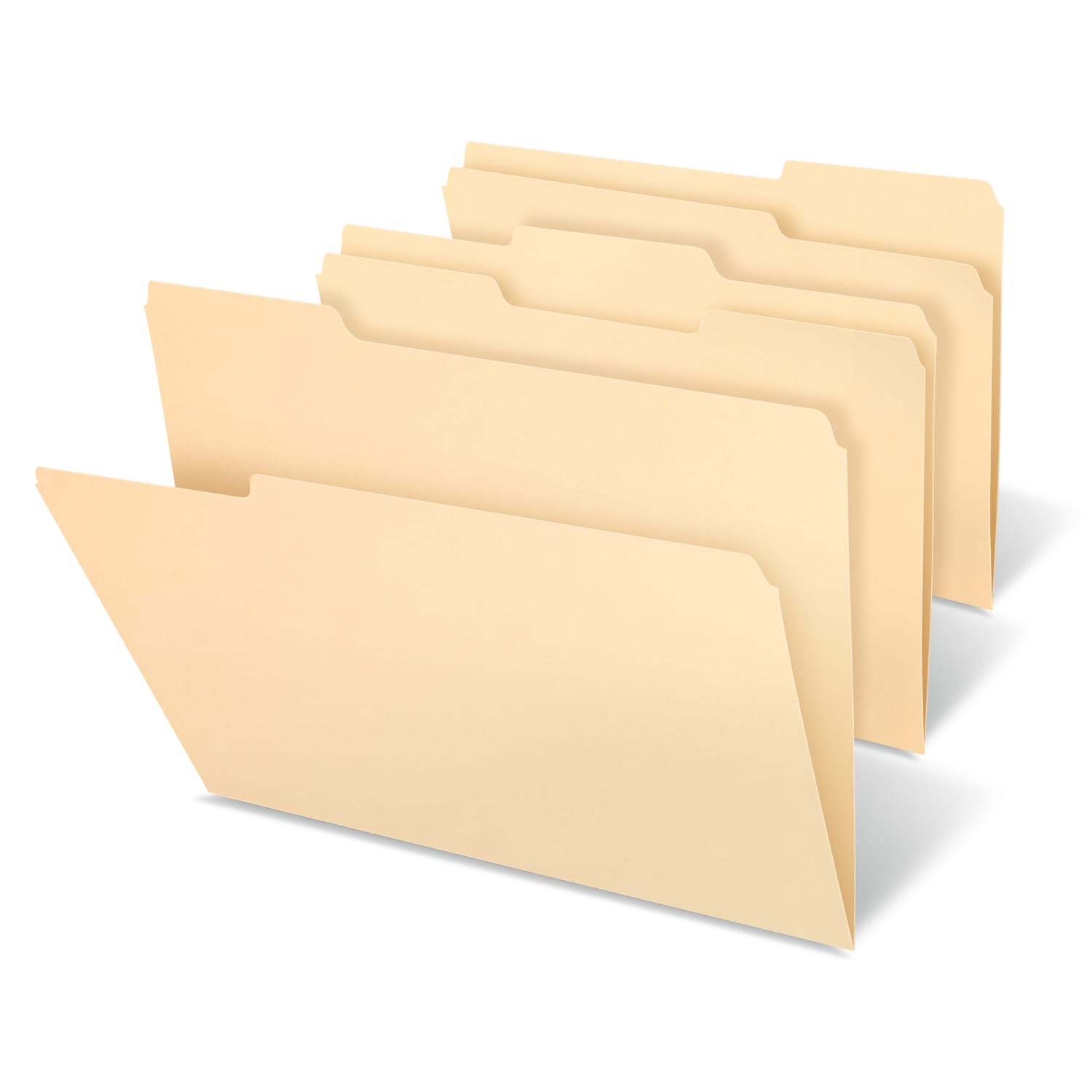 Office Depot Brand File Folders, 1/3 Cut, Legal Size, 30% Recycled, Manila, Pack Of 100 - Image 4