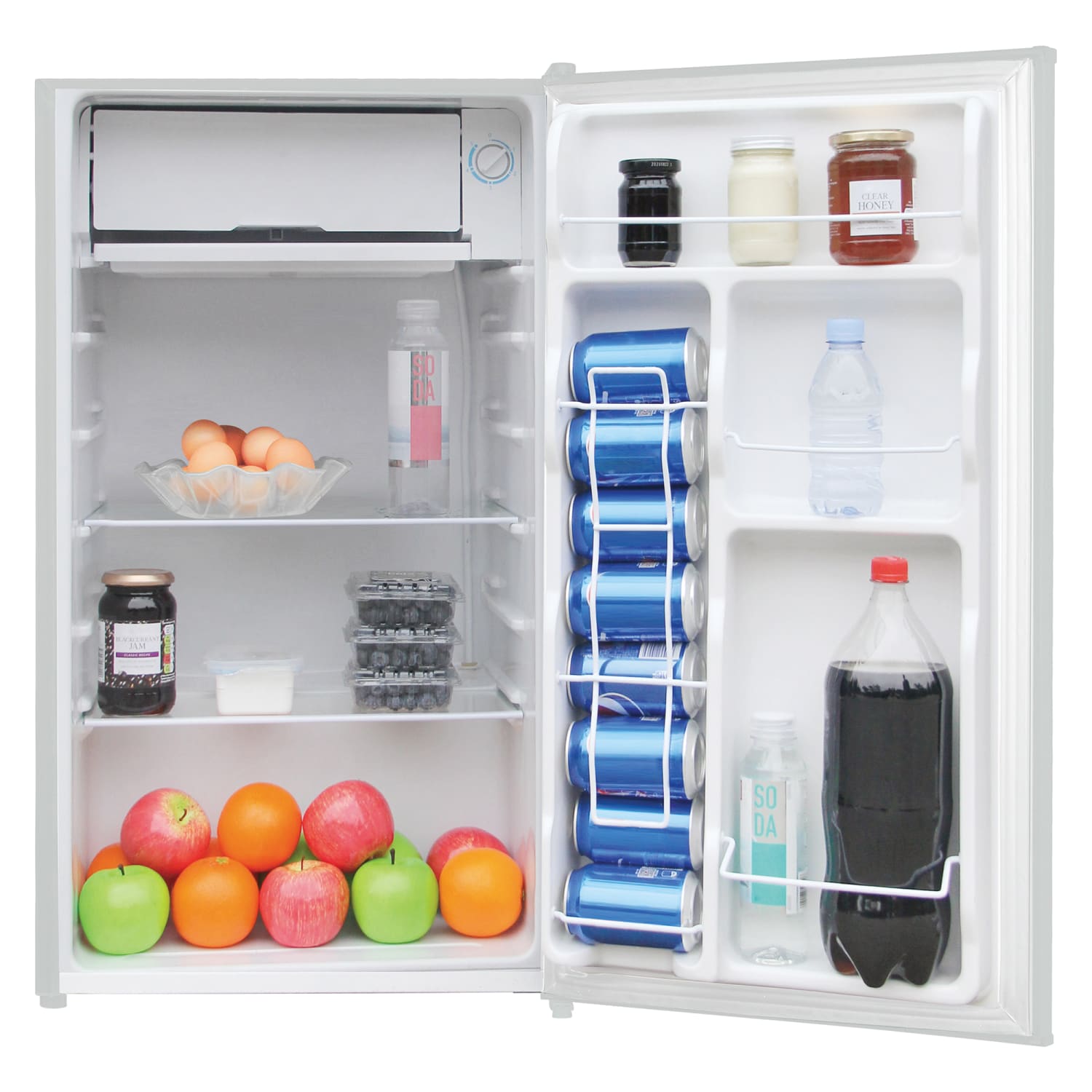Frigidaire 3.2-cu.-ft. 65-Watt Retro Bar Fridge with Side Bottle Opener, Moonbeam, EFR376-B-MOONBM - Image 6