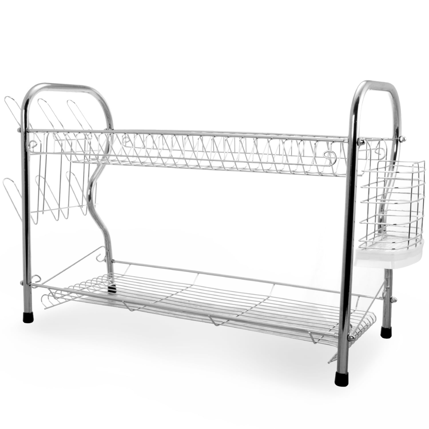Better Chef 2-Level Dish Rack, 16in, Chrome - Image 5