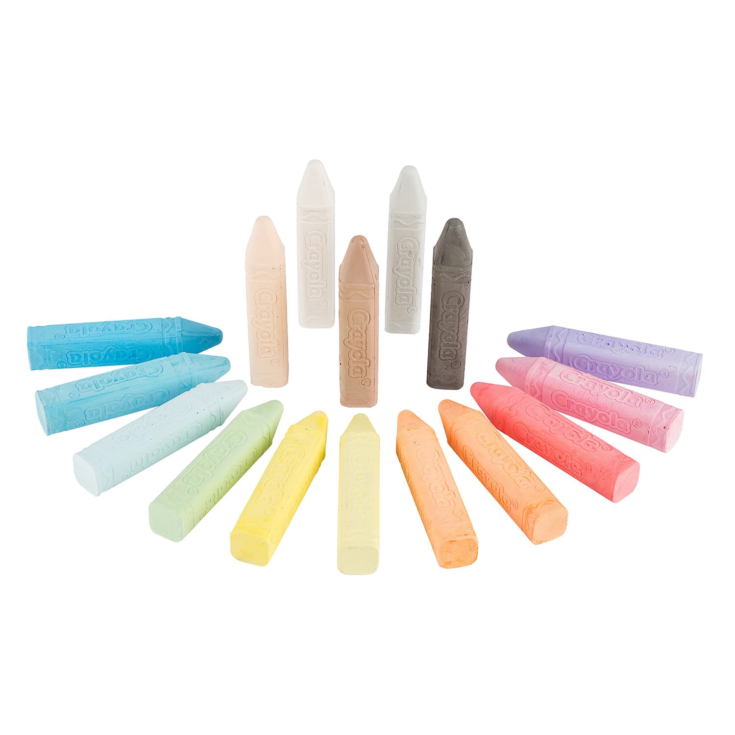 Crayola Bright & Bold Chalk Sticks, Assorted Colors, Pack Of 130 - Image 4