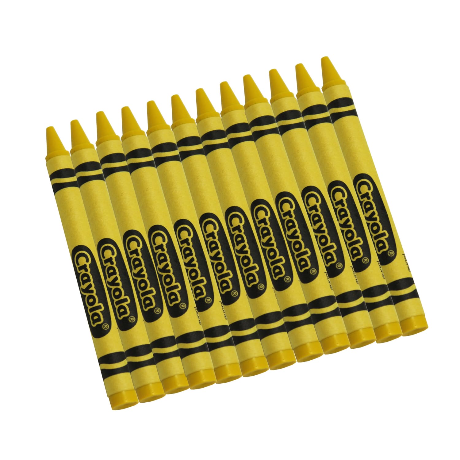 Crayola Bulk Crayons, Regular Size, Yellow, 12 Per Box, Set Of 12 Boxes - Image 3