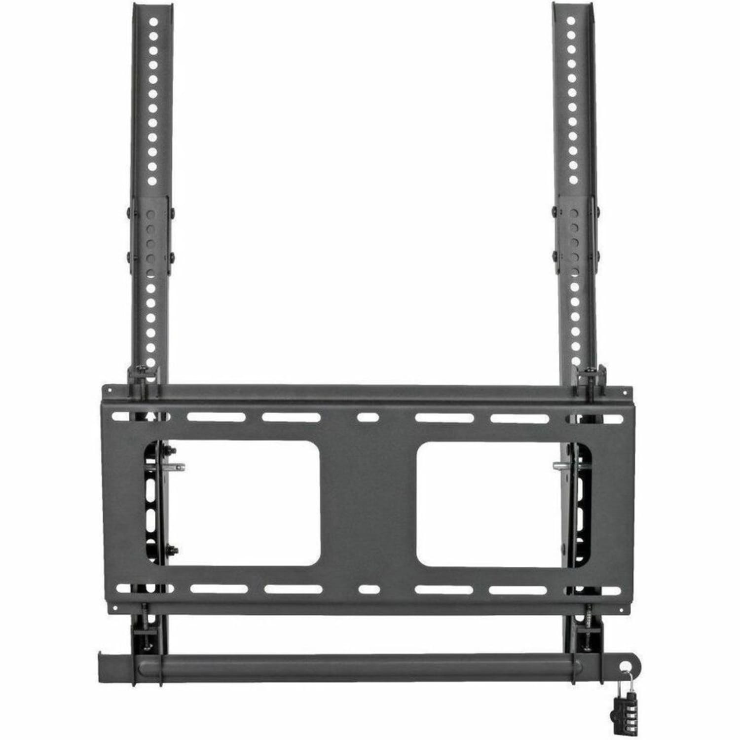 Eaton Tripp Lite Series Heavy-Duty Tilt Security Display TV Wall Mount for 45-55in TVs & Monitors - Flat Screen, Portrait Mode - Bracket - for TV / monitor - lockable - steel - black - screen size: 45in-55in - wall-mountable - Image 3