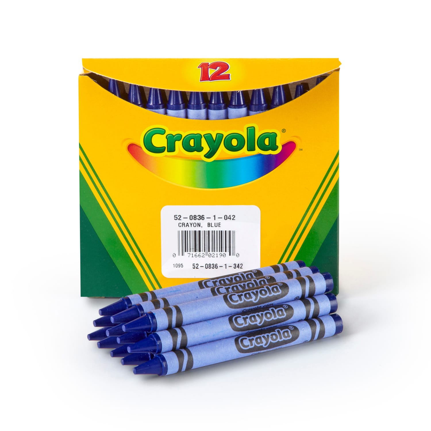 Crayola Bulk Crayons, Regular Size, Blue, 12 Per Box, Set Of 12 Boxes - Image 3