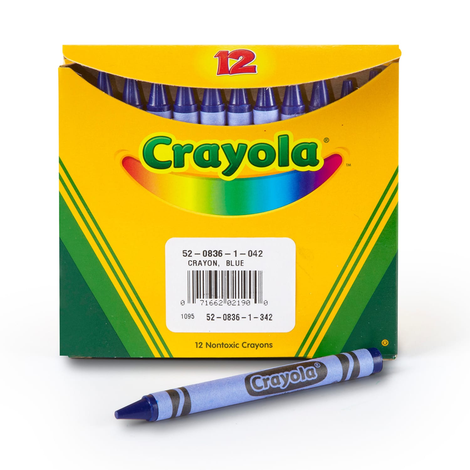 Crayola Bulk Crayons, Regular Size, Blue, 12 Per Box, Set Of 12 Boxes - Image 4