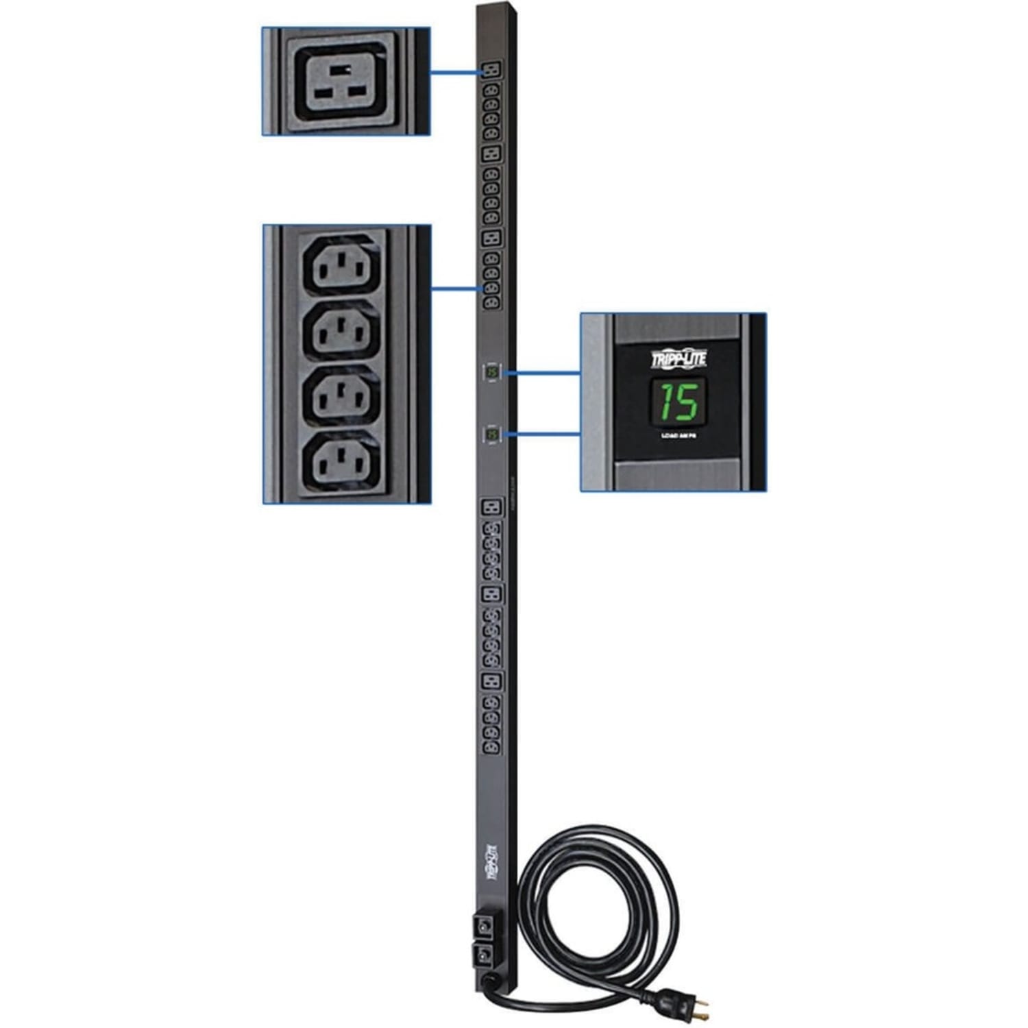 Tripp Lite PDUMV30HV PDU Metered 30 Outlet - Image 3