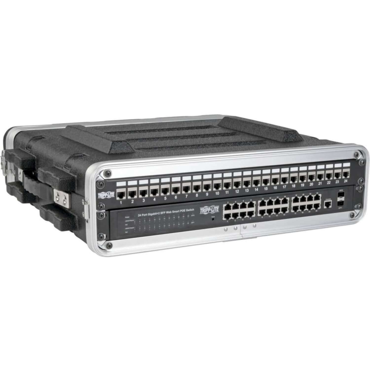 Tripp Lite 2U ABS ABS Server Rack Equipment Flight Case For Shipping And Transportation - Image 3