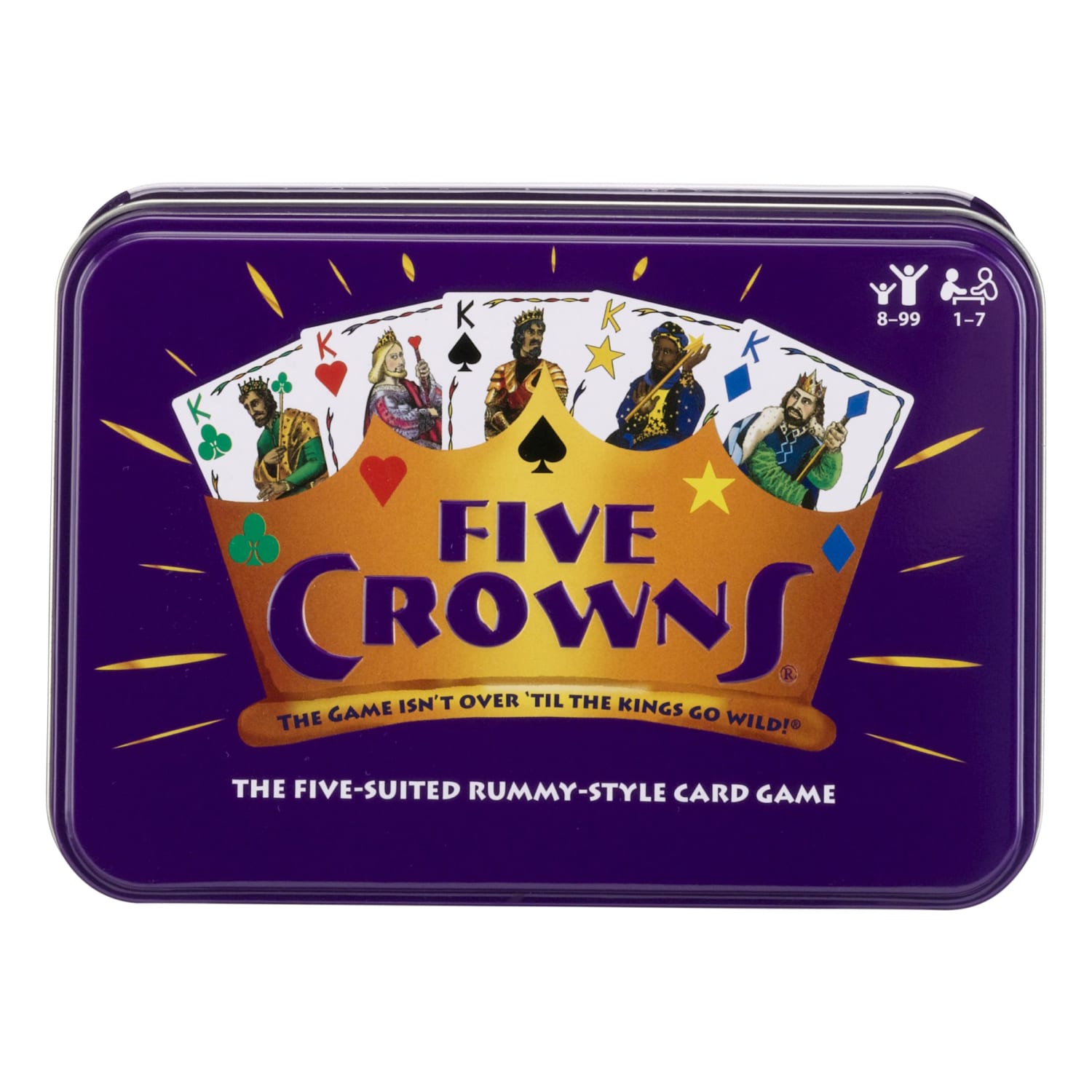 Playmonster SET Family Games Five Crowns 25th Anniversary Tin - Image 3