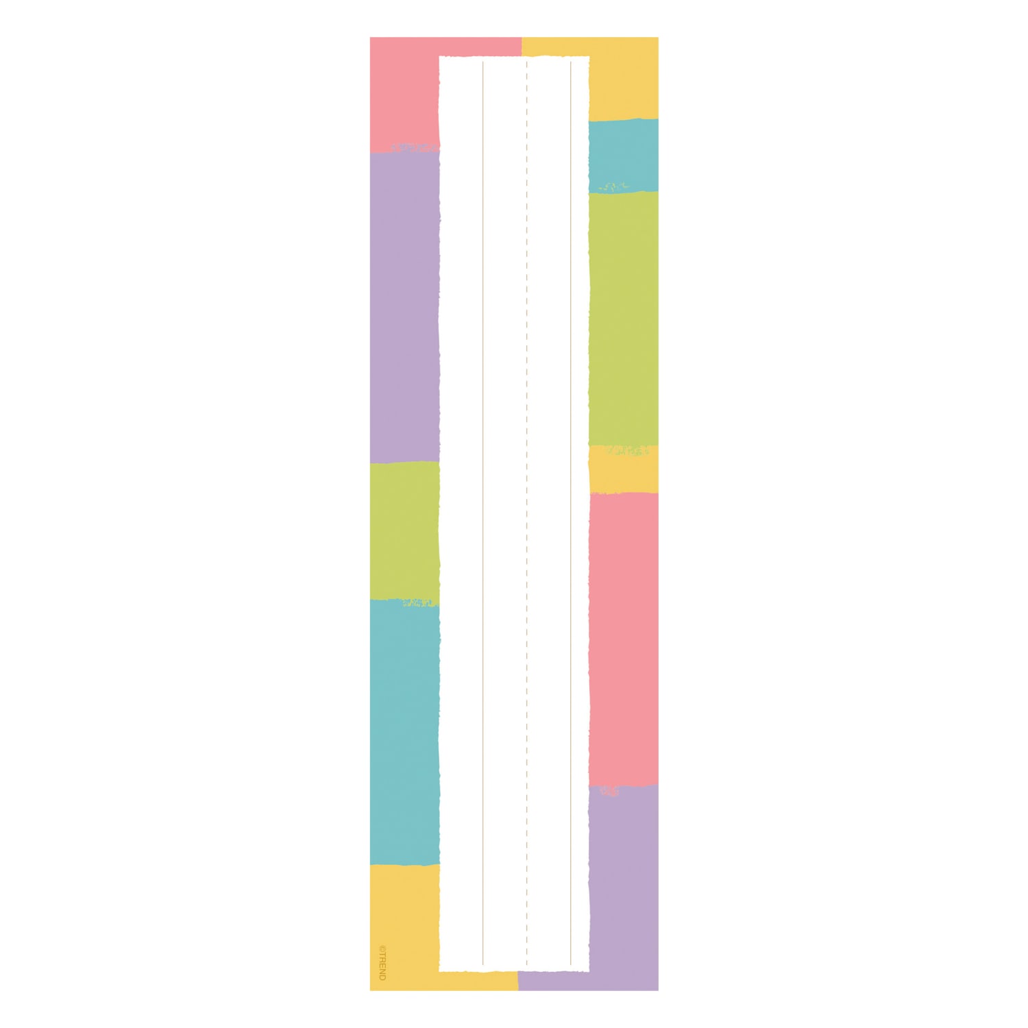 Trend Desk Toppers Name Plates, 2-7/8in x 9-1/2in, Cheerful Stripes, 36 Plates Per Pack, Bundle Of 6 Packs - Image 4