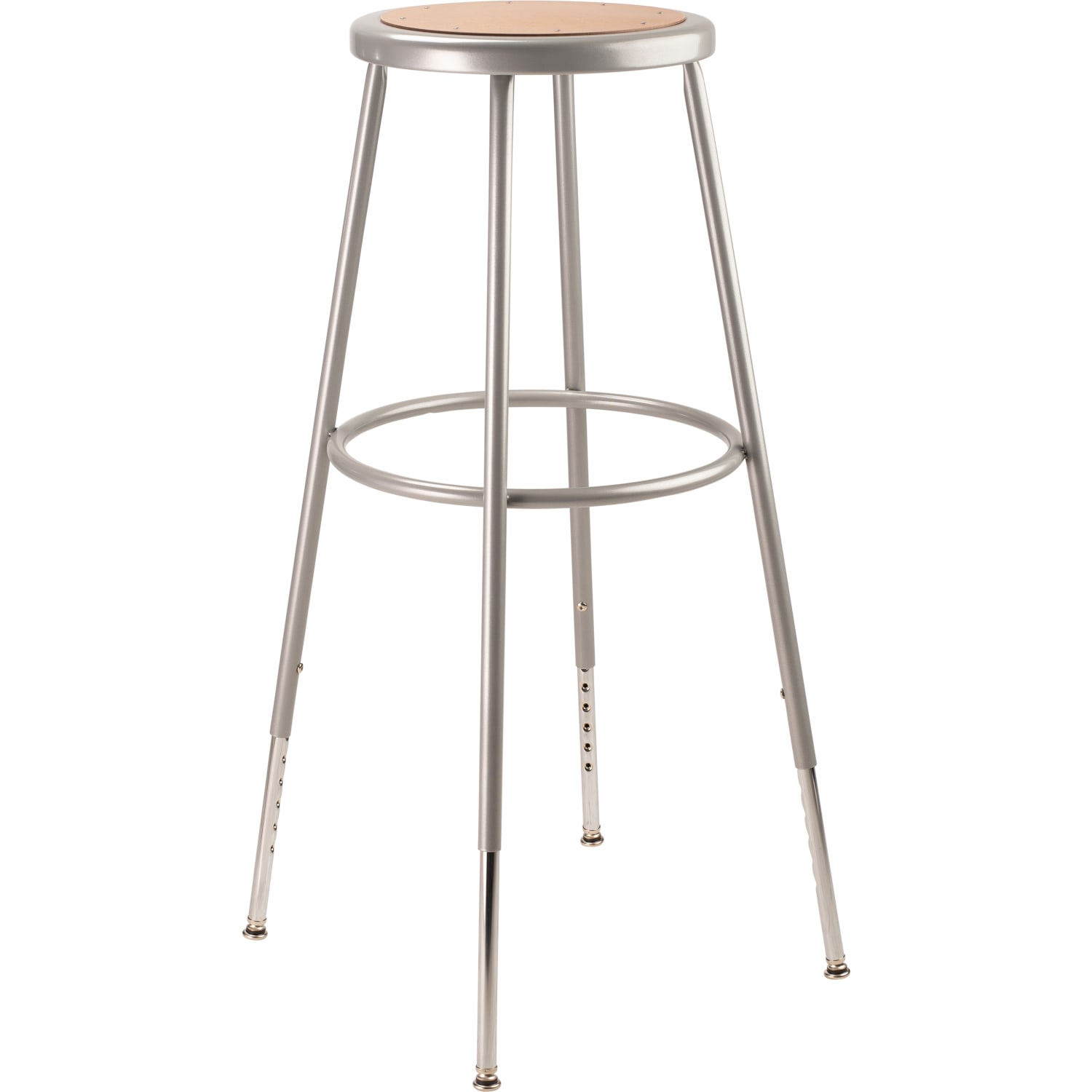National Public Seating Adjustable Hardboard Science Stools 3112 3812inH BrownGray Pack Of 2 Stools PopularChairscom National Public Seating Adjustable Hardboard Science Stools 31 12 38 12inH BrownGray Pack Of 2 Stools PopularChairscom