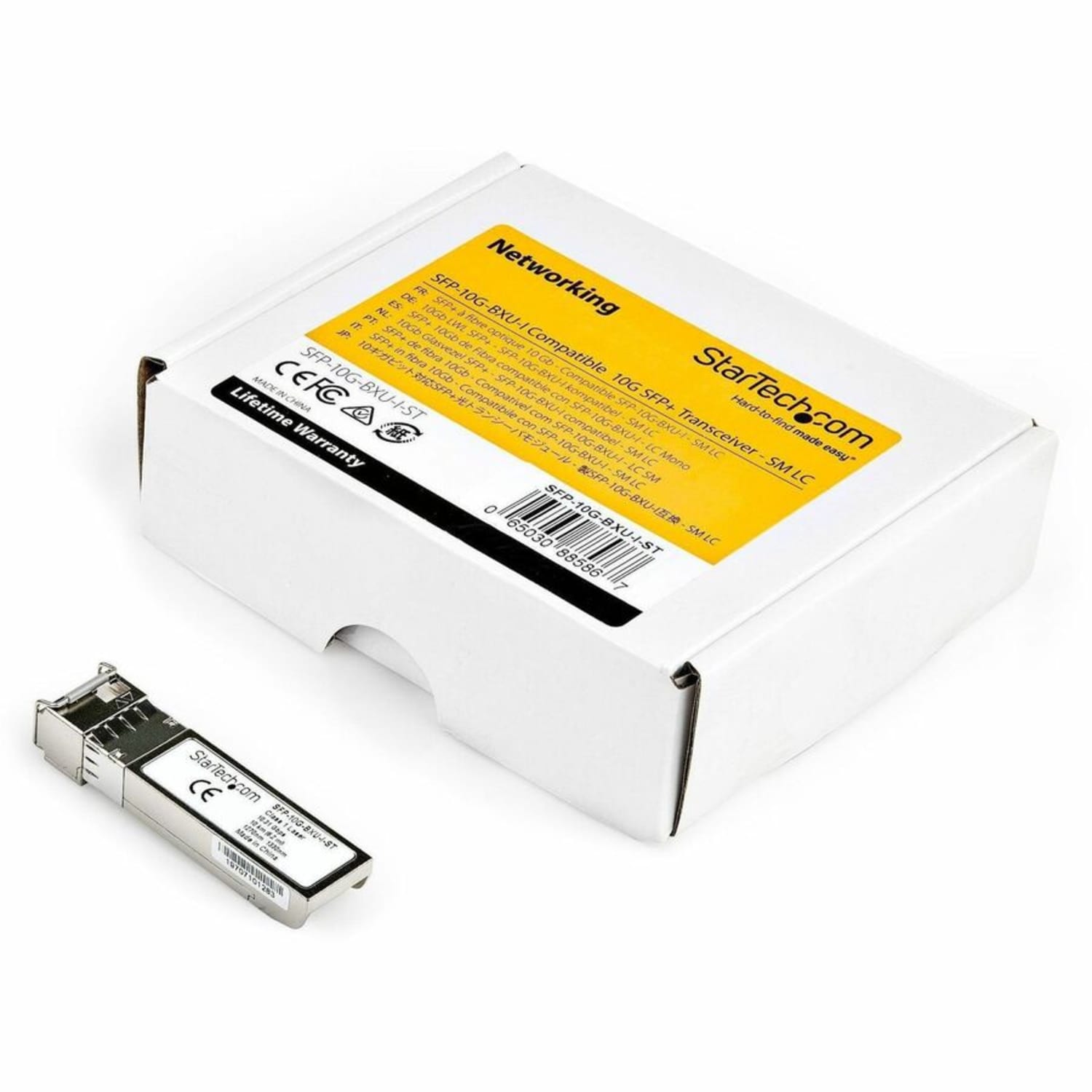 StarTech.com Cisco SFP-10G-BXU-I Compatible SFP+ Module - 10GBase-BX Fiber Optical Transceiver Upstream - Image 4