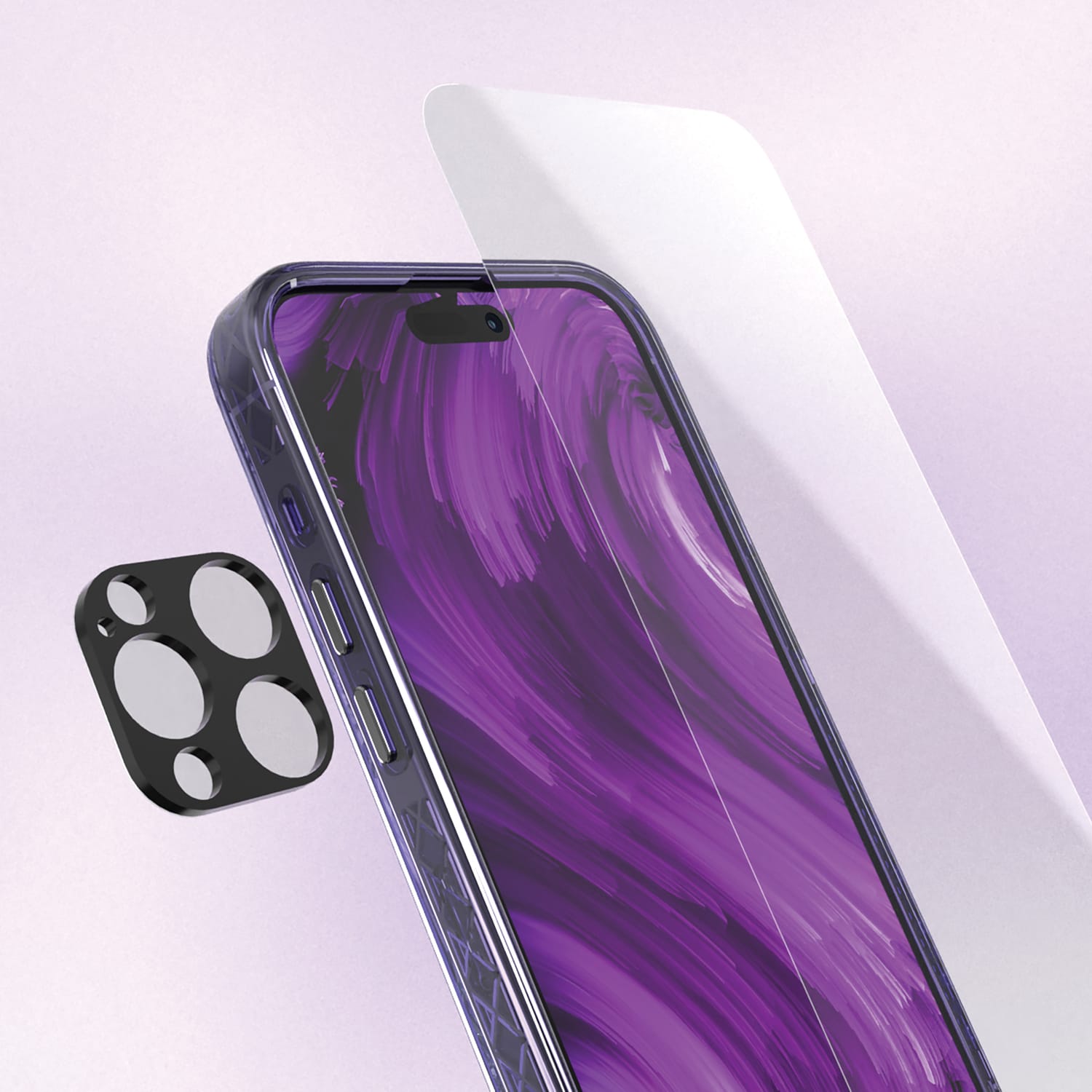 cellhelmet Tempered Camera Glass Protector, For iPhone 15 Pro/Pro Max - Image 5