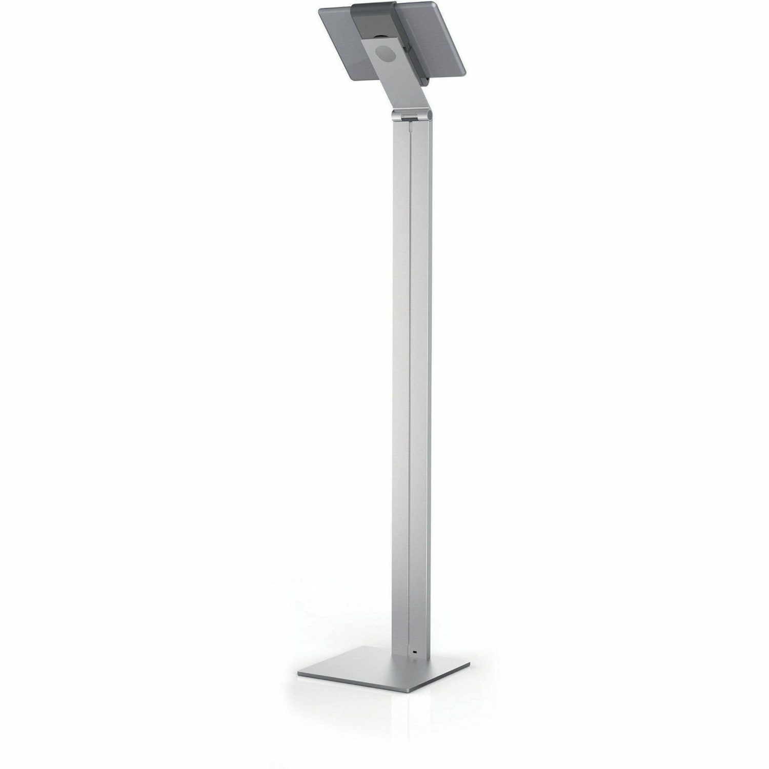 DURABLE TABLET HOLDER Floor Stand - Stands up to 47.5 Inches Tall (for Tablets 7-13 Inches, 360 Degree Rotation with Anti-Theft Device) Silver/Charcoal (893223) - Image 3