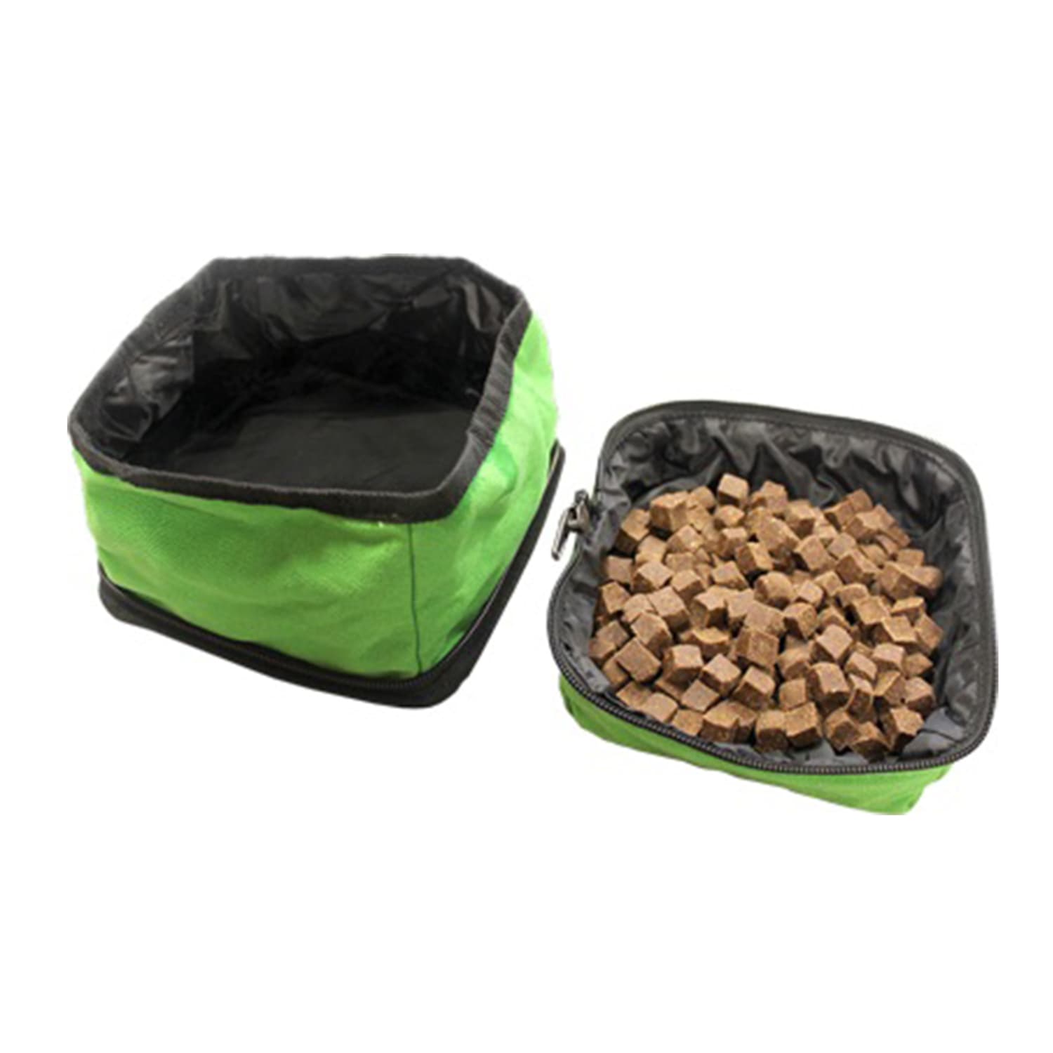 Alcott Explorer Adventure Duo Bowl, 48 Oz, Green/Black - Image 4