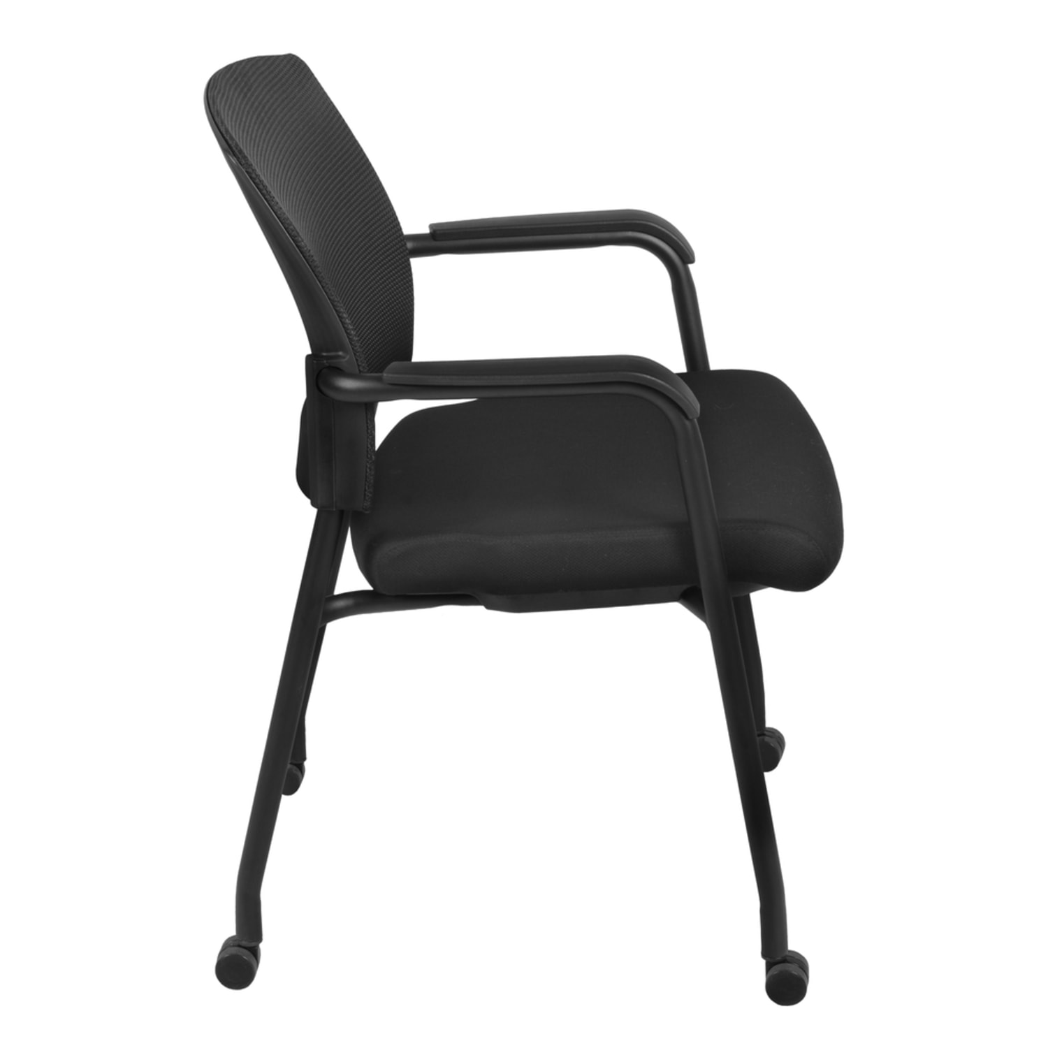 Regency Knight Mesh Stacking Chair With Casters Black PopularChairscom Regency Knight Mesh Stacking Chair With Casters Black PopularChairscom