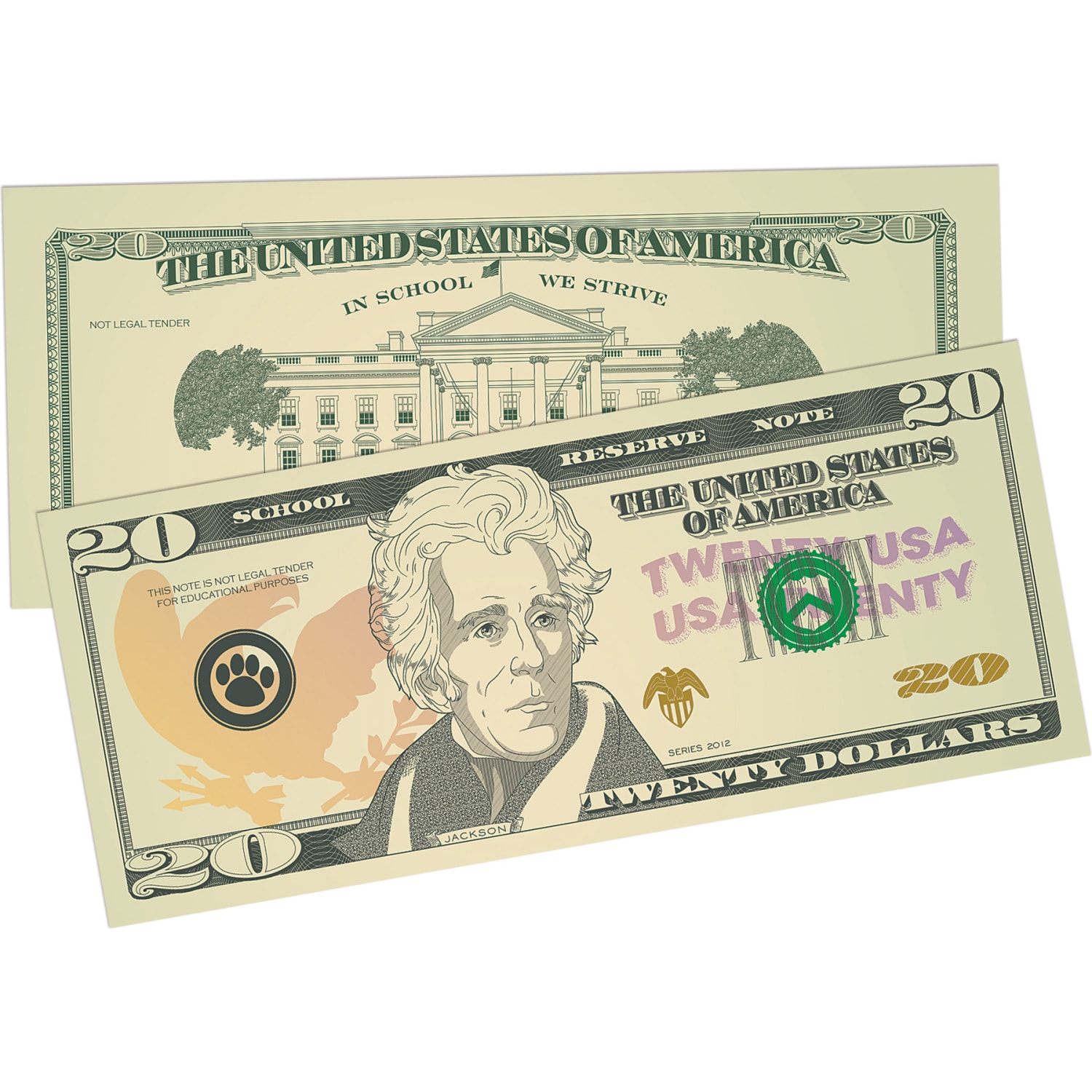 Teacher Created Resources Play Money: Assorted Bills, 110 Per Pack, Set Of 6 Packs - Image 6
