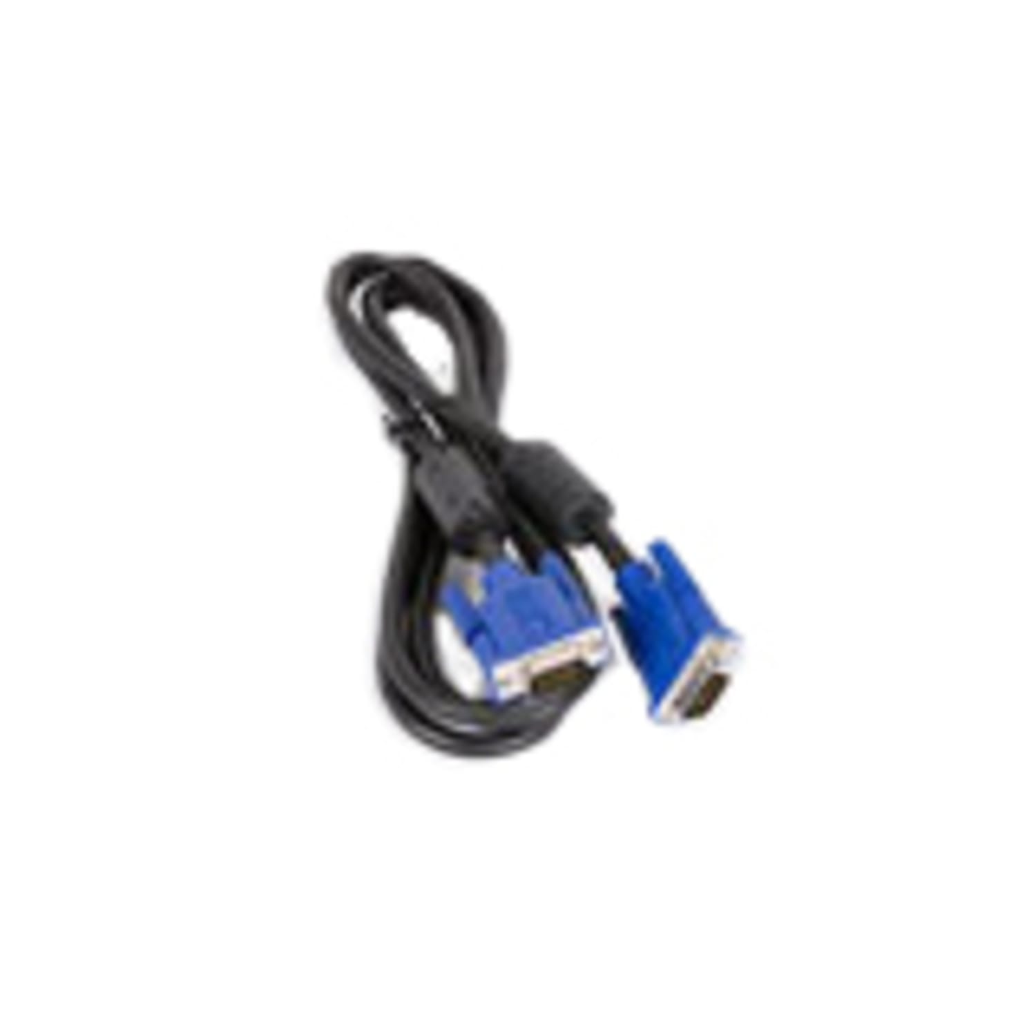 Planar Standard VGA Cable - HD-15 Female - HD-15 Male - 6ft - Black - Image 3