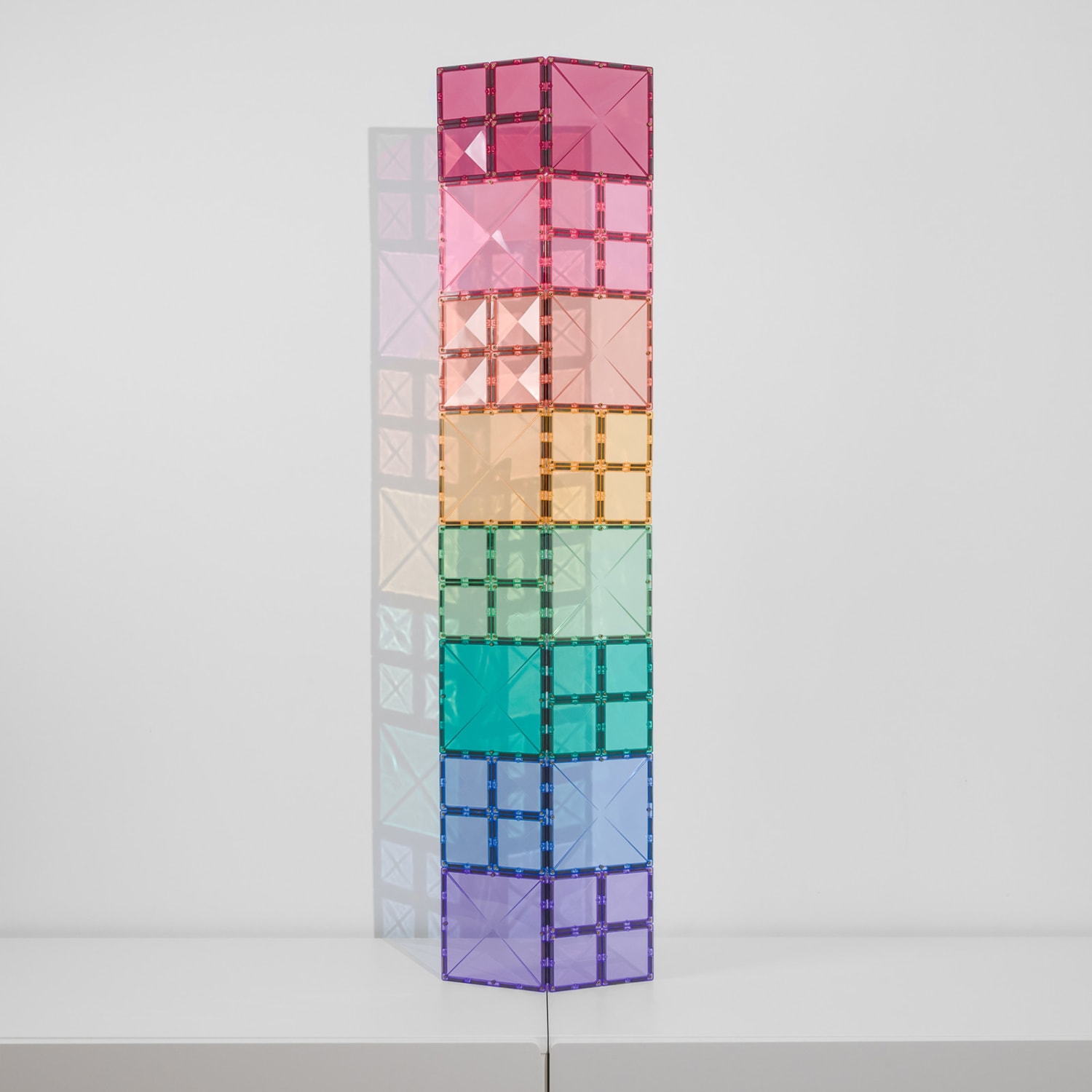 Connetix Magnetic Tiles Pastel Square Pack, 40 Pieces - Image 6