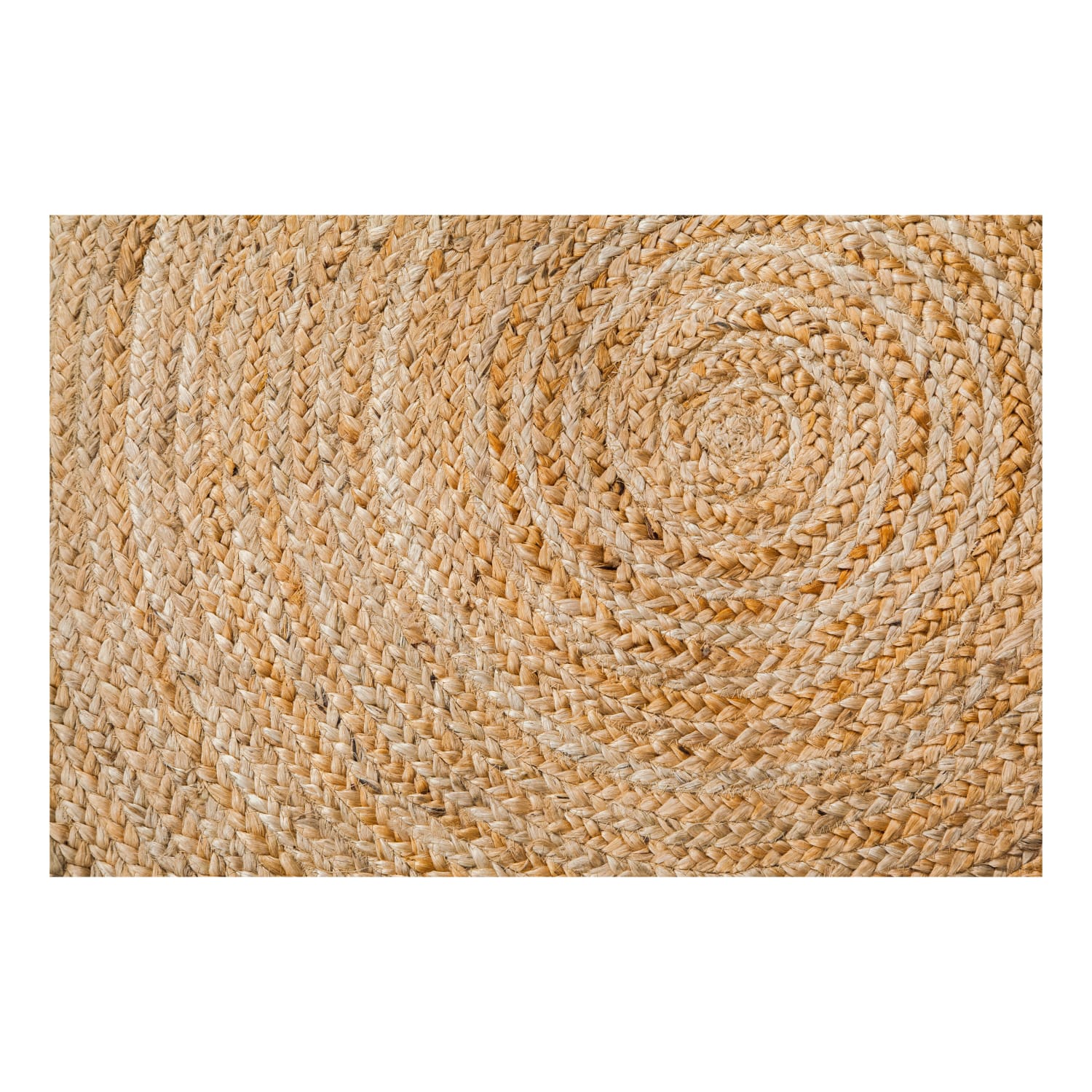 Anji Mountain Kerala Natural Jute Rug, 4ft, Tan - Image 4