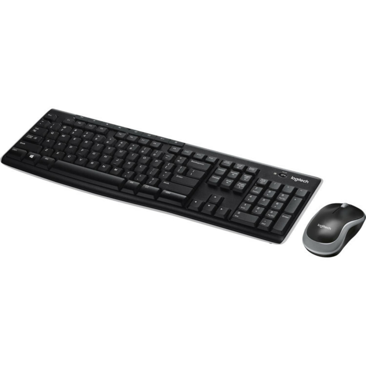 Logitech MK270 Wireless Keyboard and Mouse Combo - USB Plunger Wireless RF 2.40 GHz Keyboard - 103 Key - 920008813 - Image 3