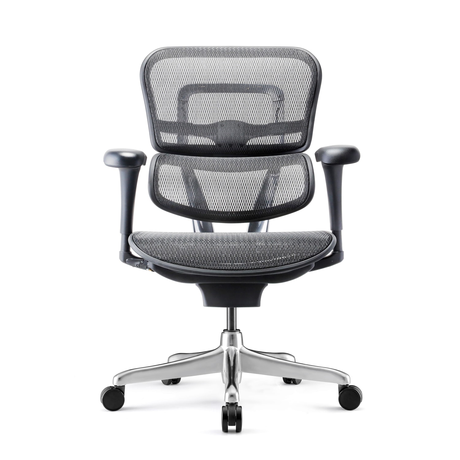 WorkPro 12000 V2 Series Ergonomic Mesh Mid-Back Manager Chair, Black