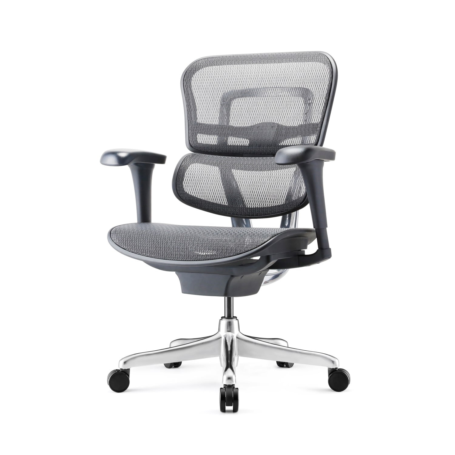 WorkPro 12000 V2 Series Ergonomic Mesh Mid-Back Manager Chair, Black - Image 4