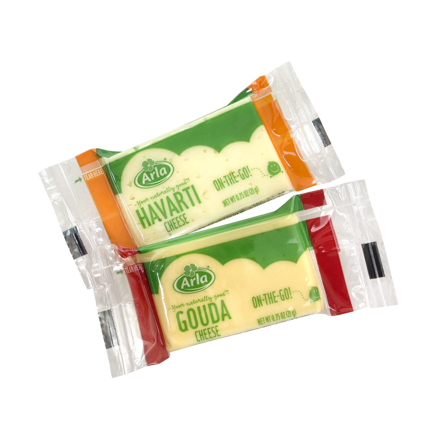 Arla Havarti And Gouda Cheese Snacks, 0.75 Oz, Pack Of 24 - Image 4