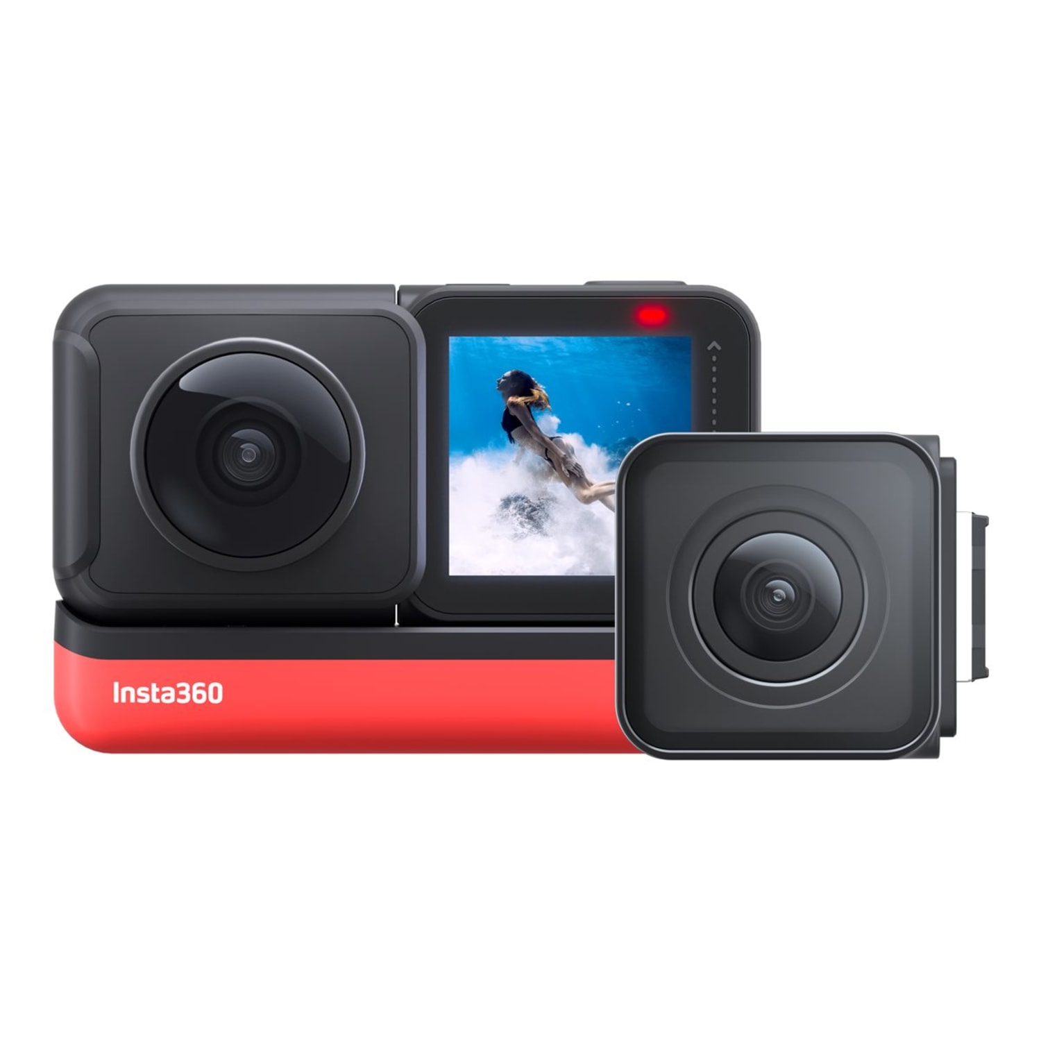 Insta360 ONE RS Twin Edition - 360 deg. action camera - 5.7K / 30 fps - Wi-Fi, Bluetooth - underwater up to 16ft - Image 3