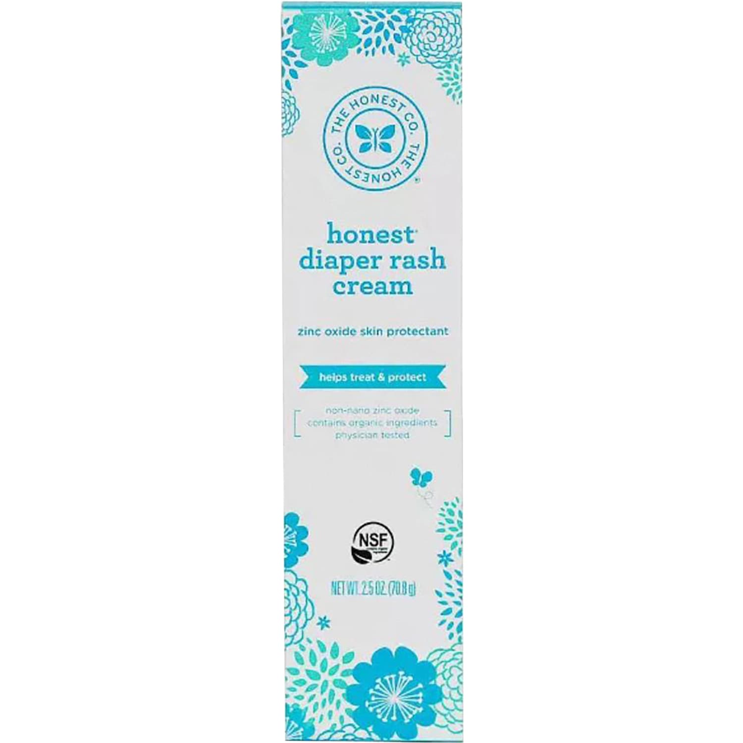 The Honest Company Unscented Diaper Rash Cream, 2.5 Oz, Unscented - Image 3