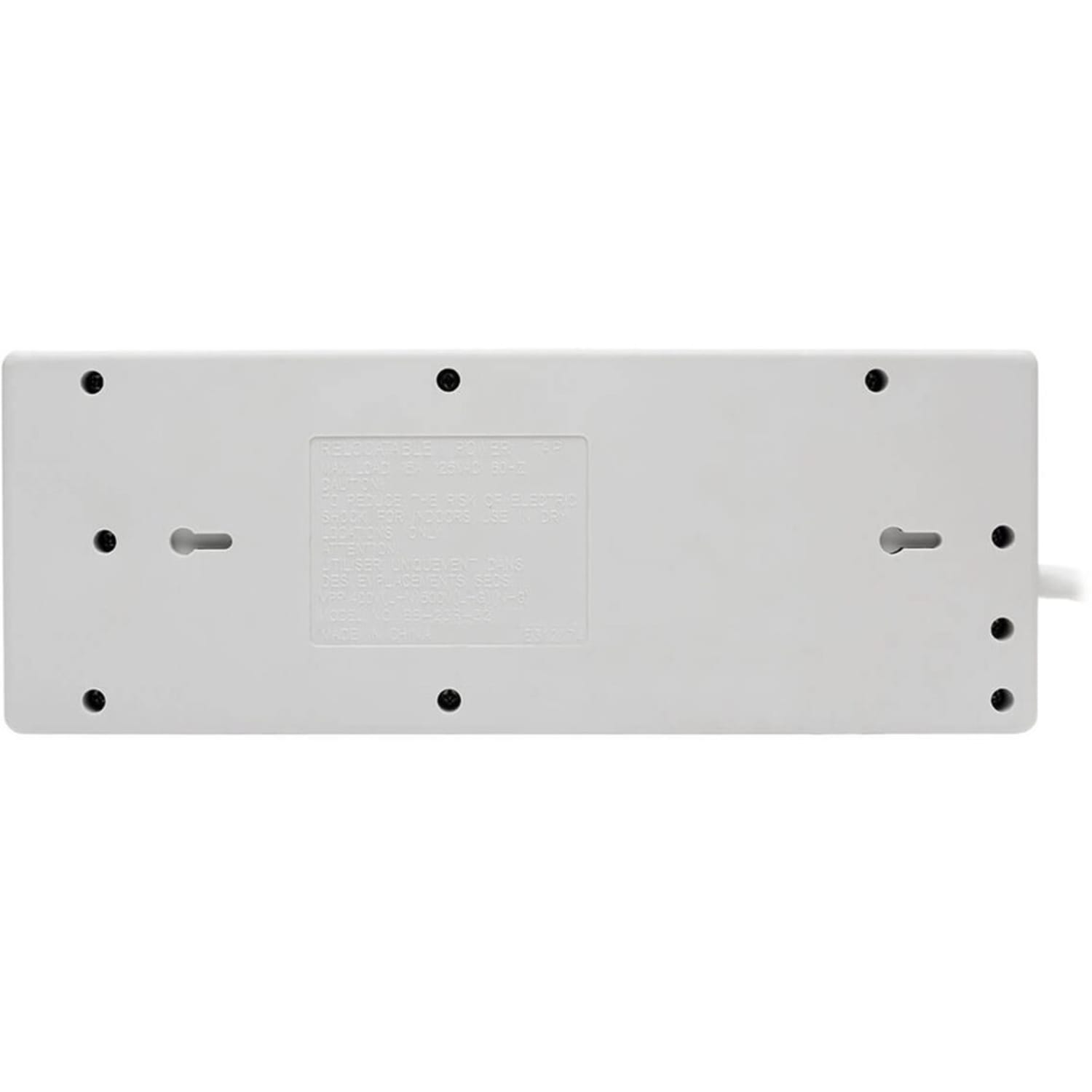 Tripp Lite 8-Outlet Surge Protector with DSL/Phone Line/Modem Surge Protection - 3150 Joules, 6 ft. Cord - TLP806TELTAA - Image 5