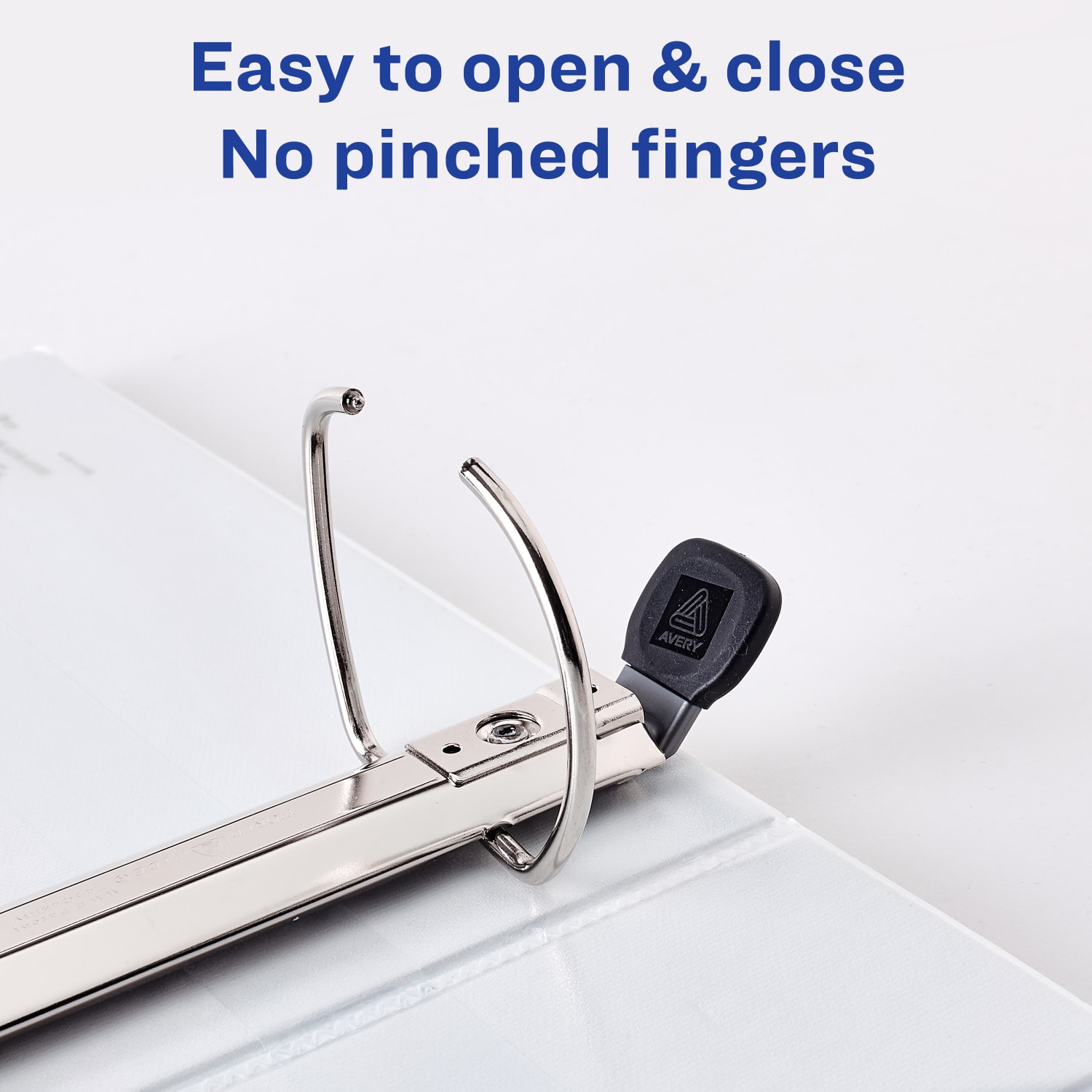 Avery Heavy-Duty View 3 Ring Binder, 3in One Touch EZD Rings, White, 1 Binder - Image 6