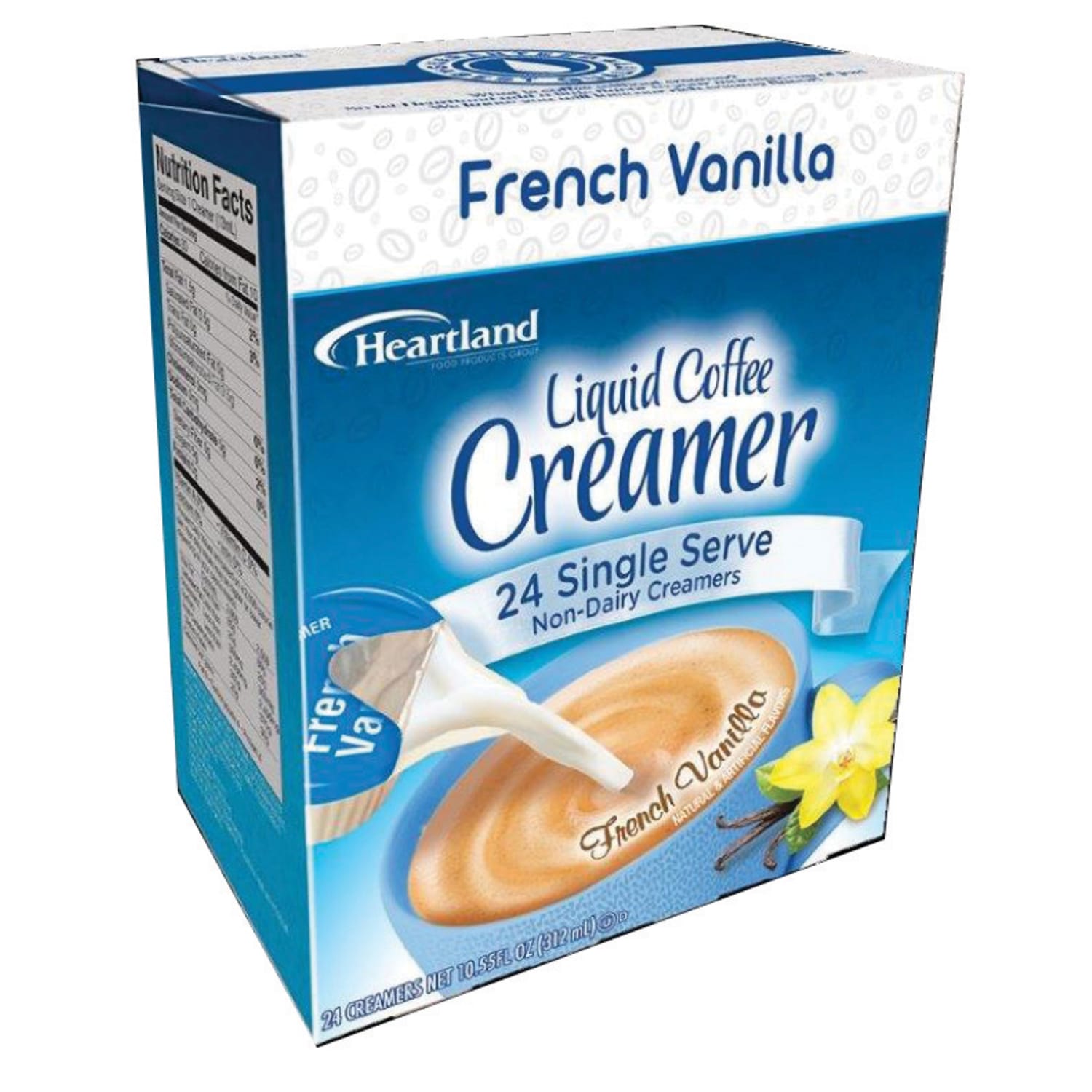 Heartland Creamers, 0.37 Oz, French Vanilla, Box Of 24 Creamers, Case Of 6 Boxes - Image 3