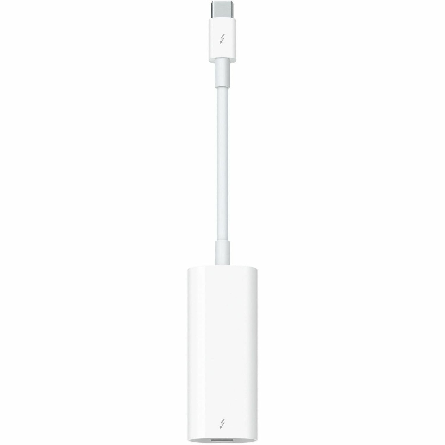 Apple Thunderbolt 3 (USB-C) To Thunderbolt 2 Adapter - 1 x Thunderbolt 3 - Male - 1 x Thunderbolt 2 - Female - Image 3