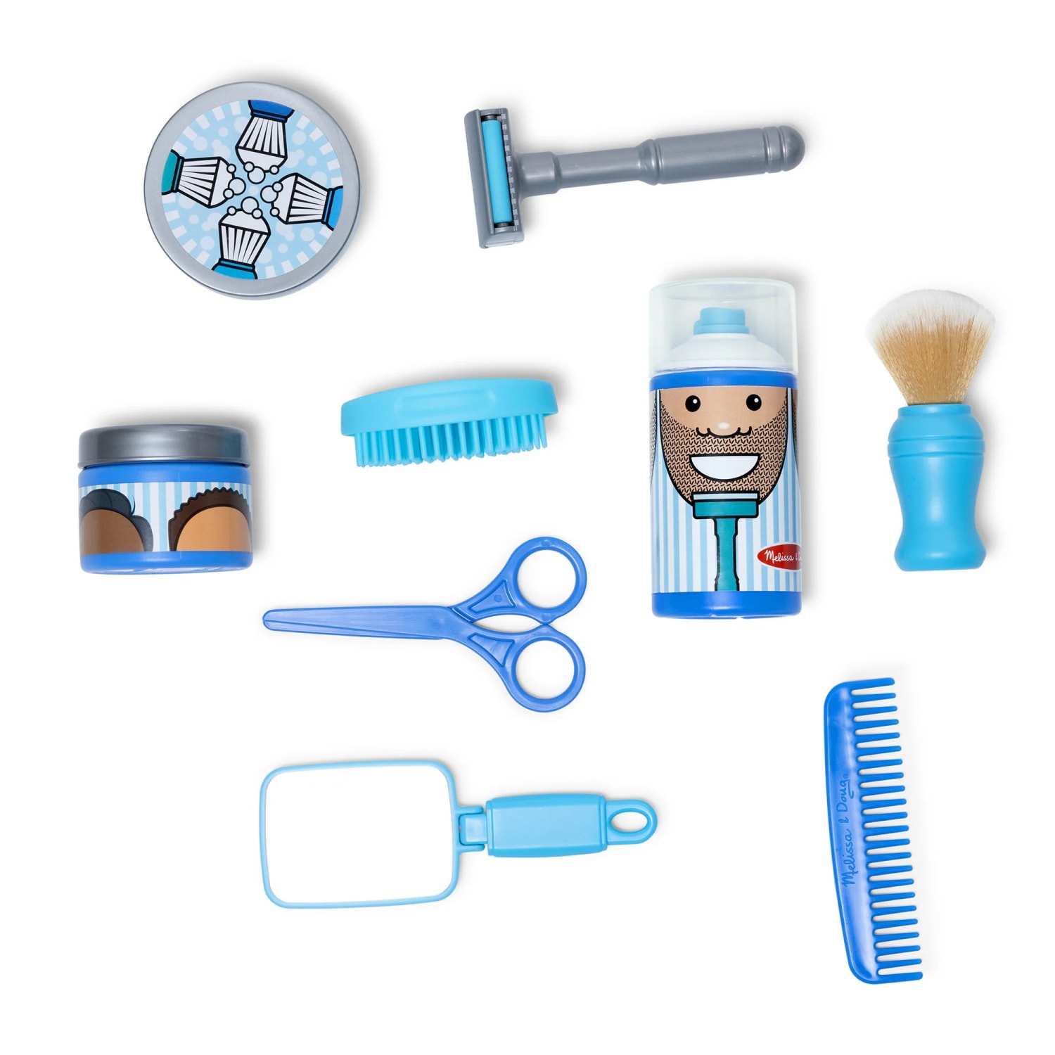 Melissa & Doug Barber Shop Play Set, 13-1/6in x 10-1/16in - Image 4