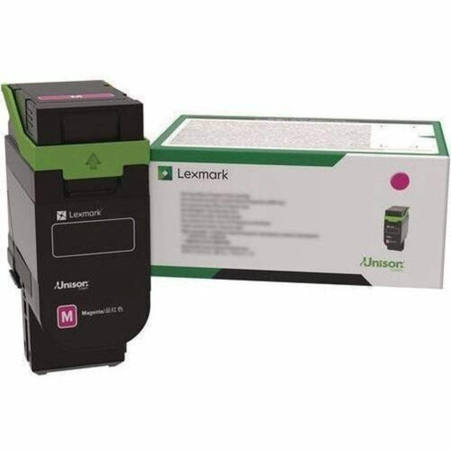 Lexmark Original Laser Toner Cartridge - Return Program - Magenta - 1 Pack - 2000 Pages