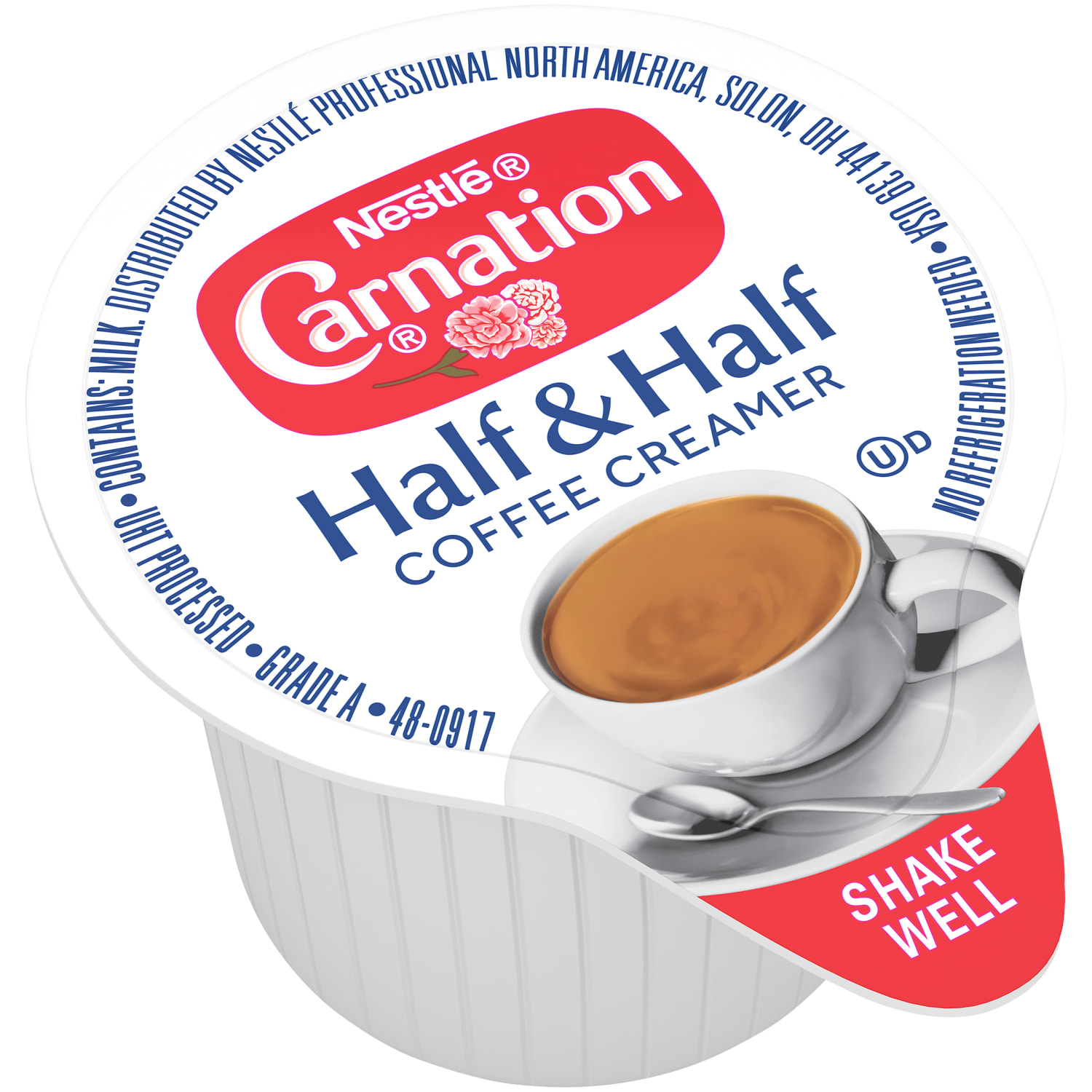 Carnation Half-And-Half Liquid Coffee Creamer, Original Flavor, 0.3 Oz Single Serve x 360 - Image 3