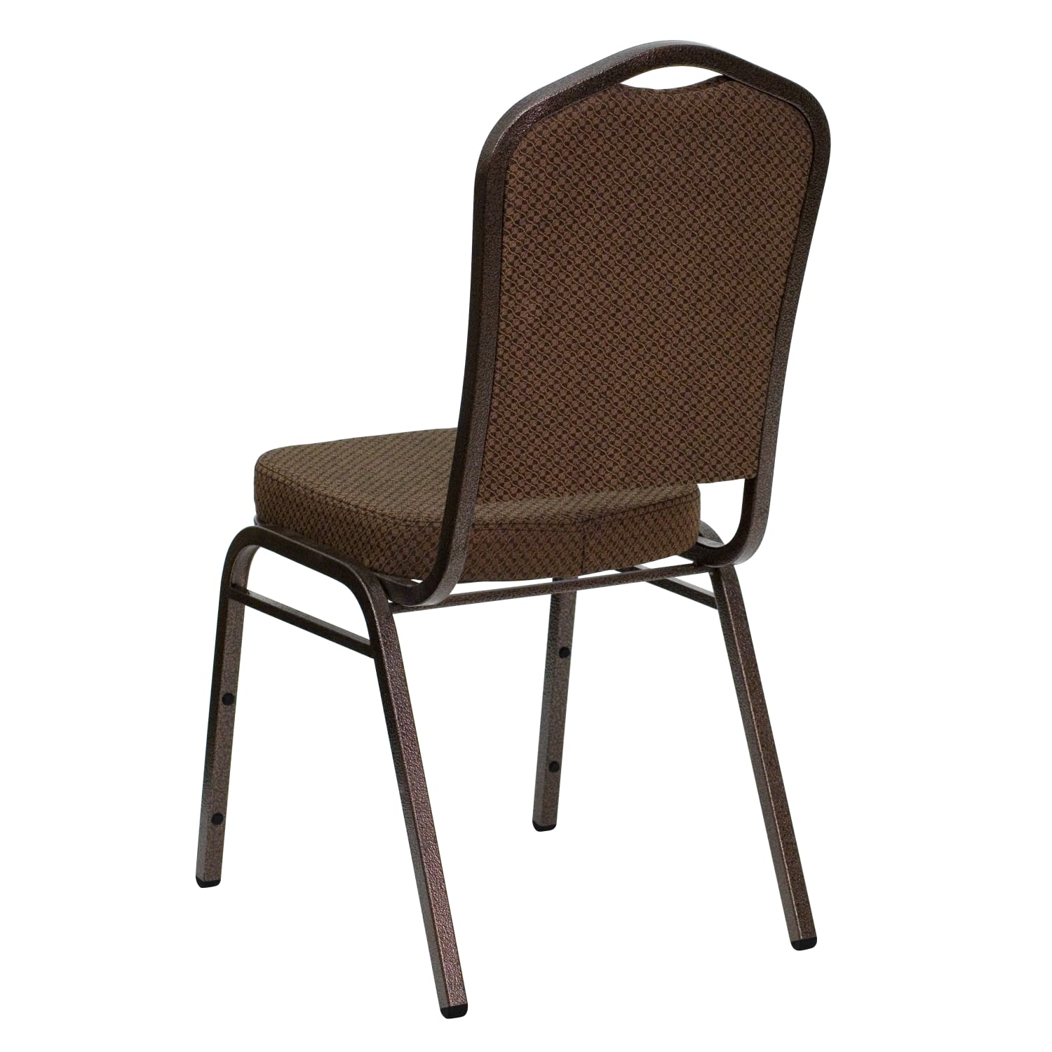 Flash Furniture HERCULES Series Crown Back Stacking Banquet Chair Brown PatternedCoppervein PopularChairscom
